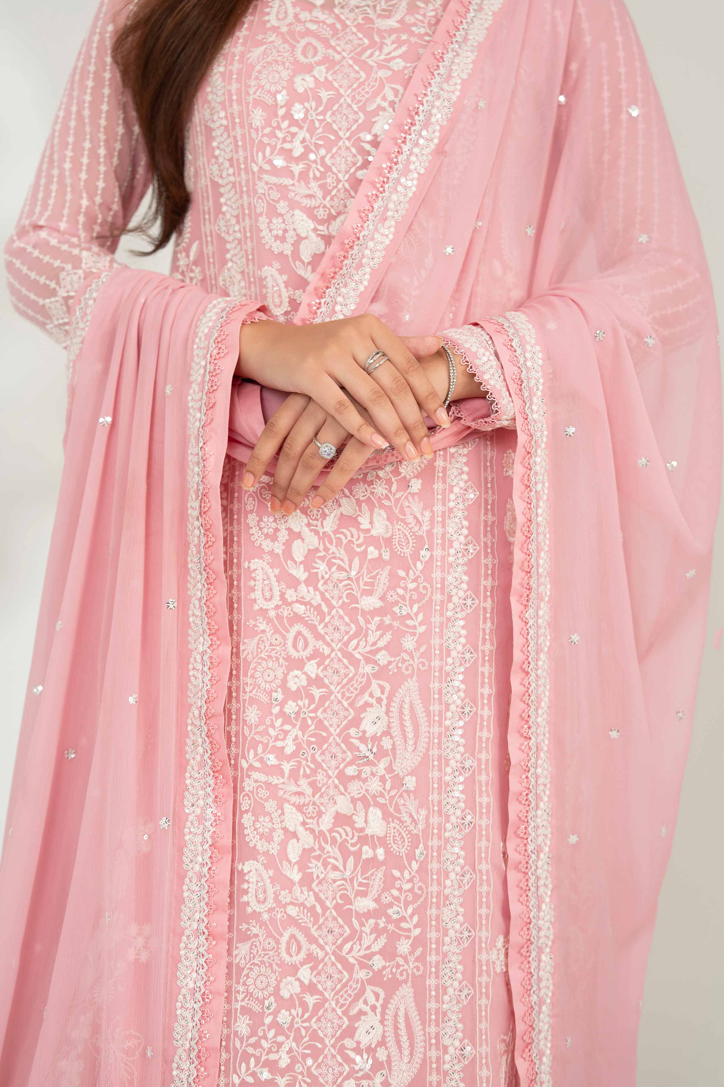 3 Piece - Embroidered Suit - 42502774 for Women - Unstitched Collection | Nishat | Shop Online