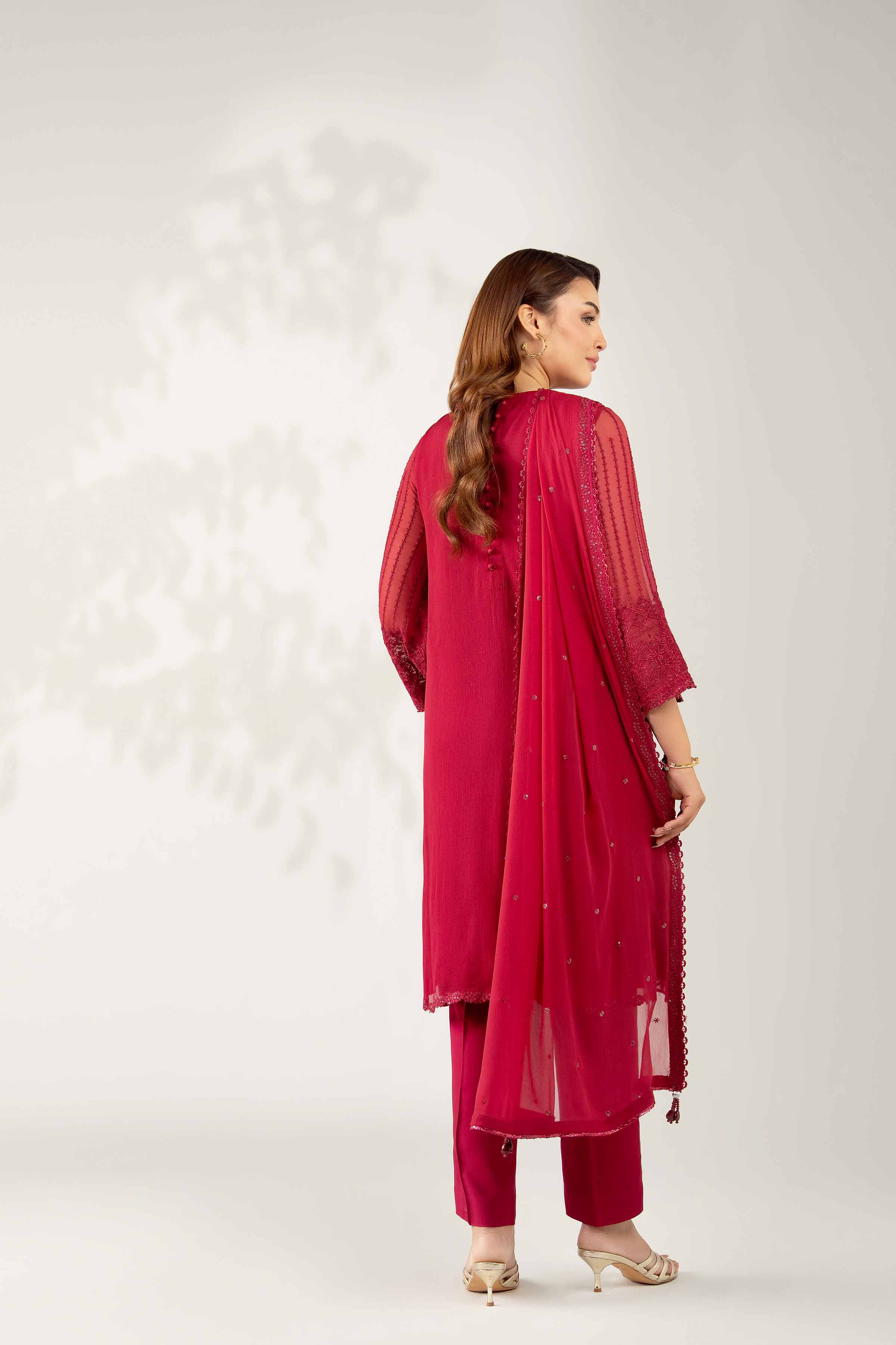 3 Piece - Embroidered Suit - 42502777 for Women - Unstitched Collection | Nishat | Shop Online