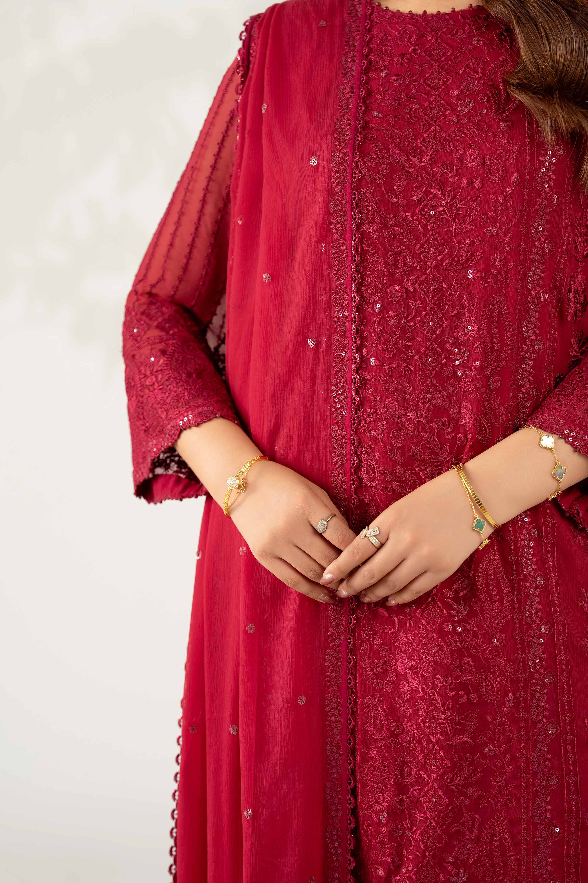 3 Piece - Embroidered Suit - 42502777 for Women - Unstitched Collection | Nishat | Shop Online