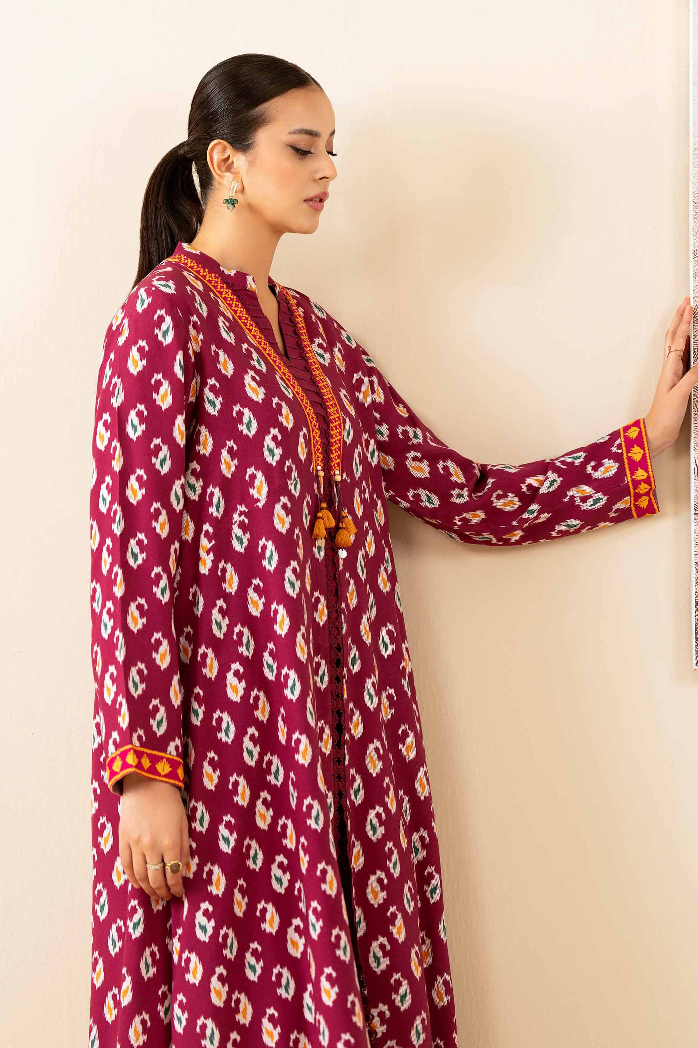 2 Piece - Printed Suit - 42502779 for Women - Unstitched Collection | Nishat | Shop Online