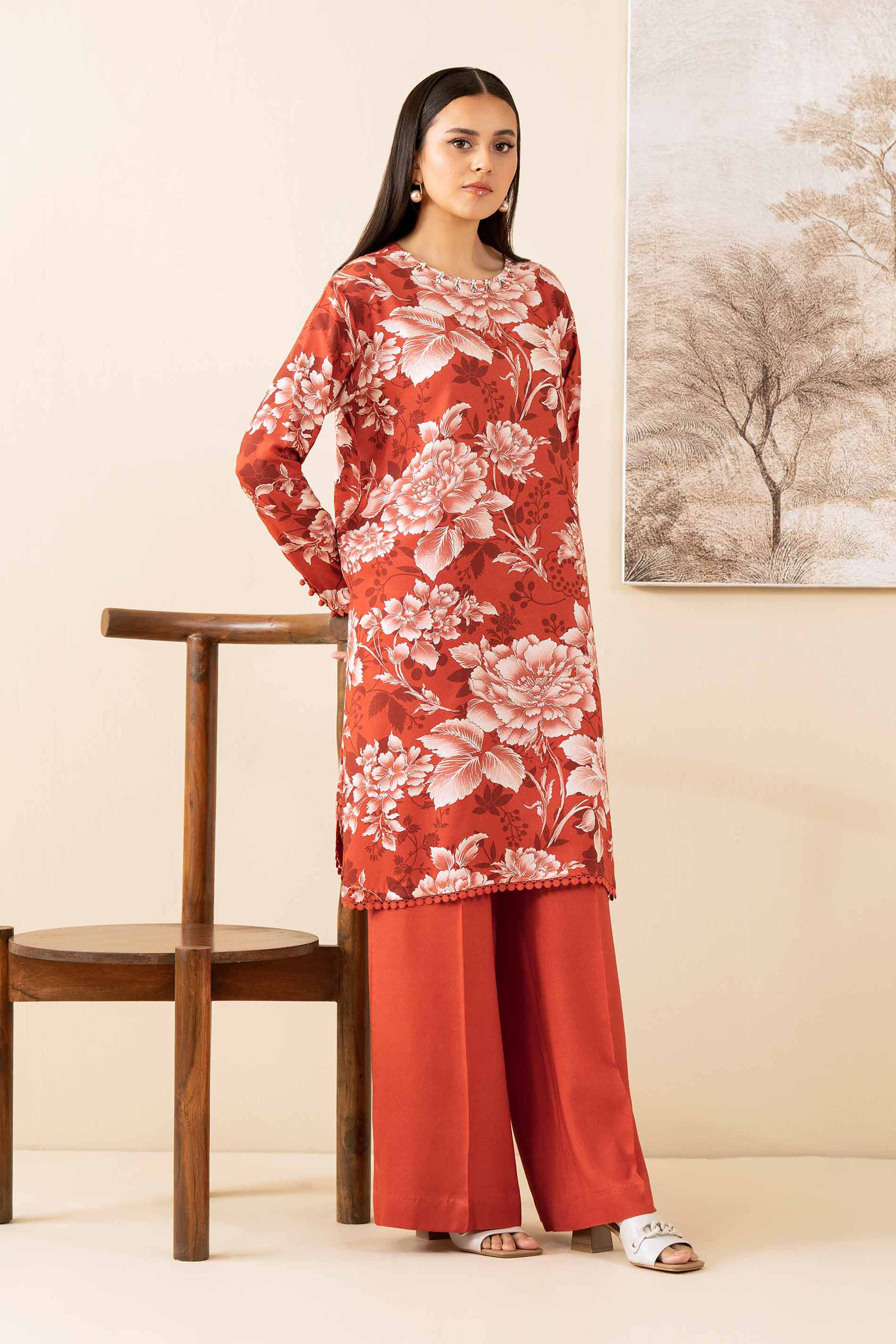 2 Piece - Printed Suit - 42502780 for Women - Unstitched Collection | Nishat | Shop Online