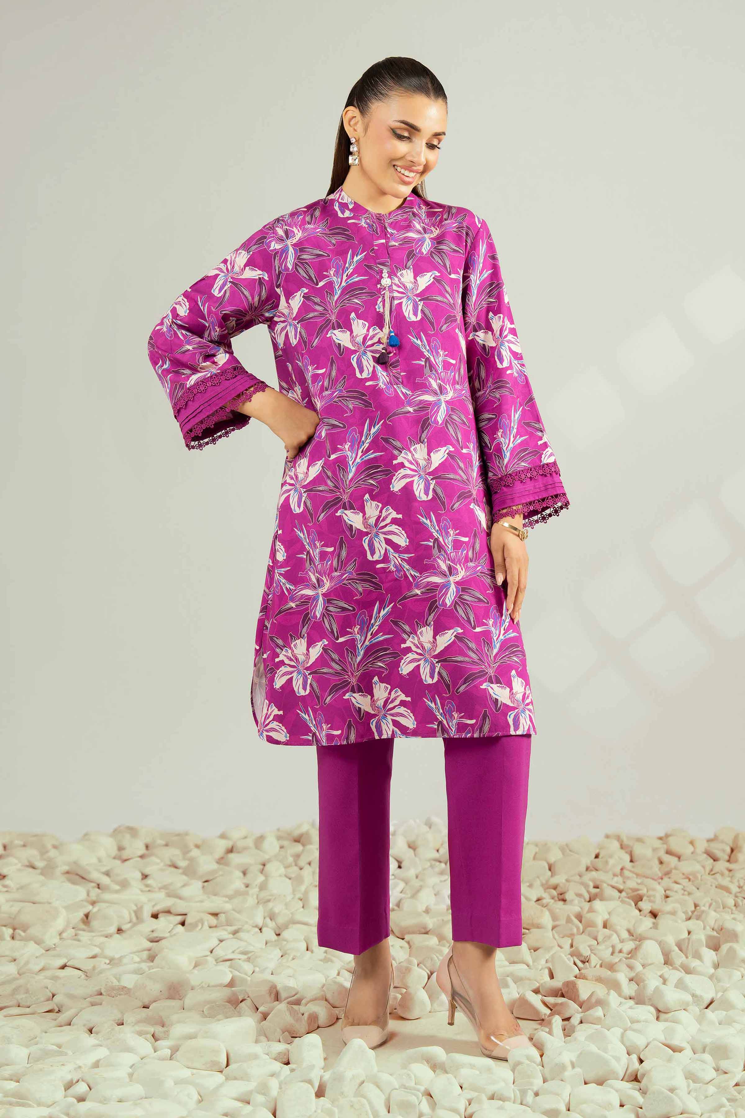 2 Piece - Printed Suit - 42502783 for Women - Unstitched Collection | Nishat | Shop Online