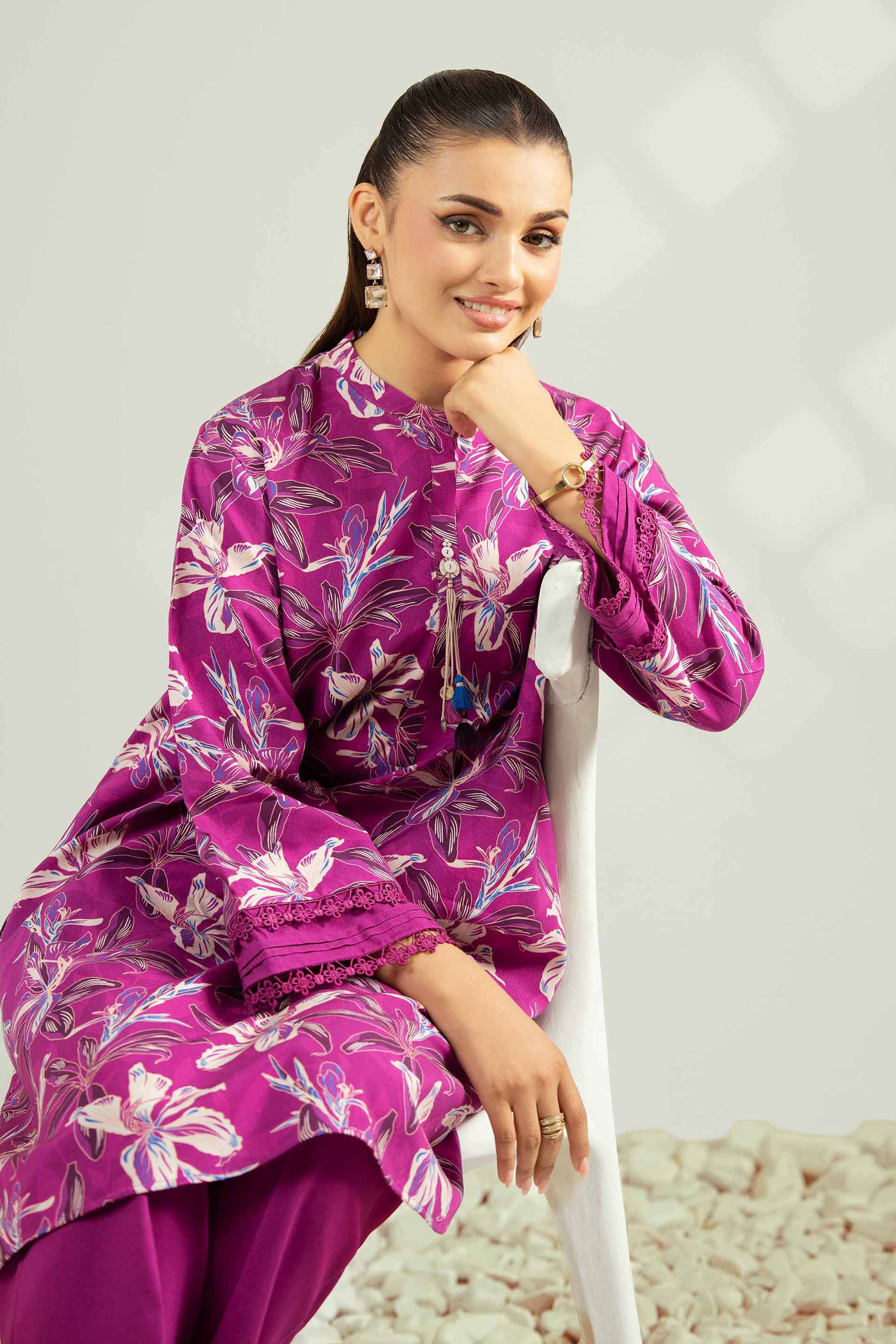 2 Piece - Printed Suit - 42502783 for Women - Unstitched Collection | Nishat | Shop Online