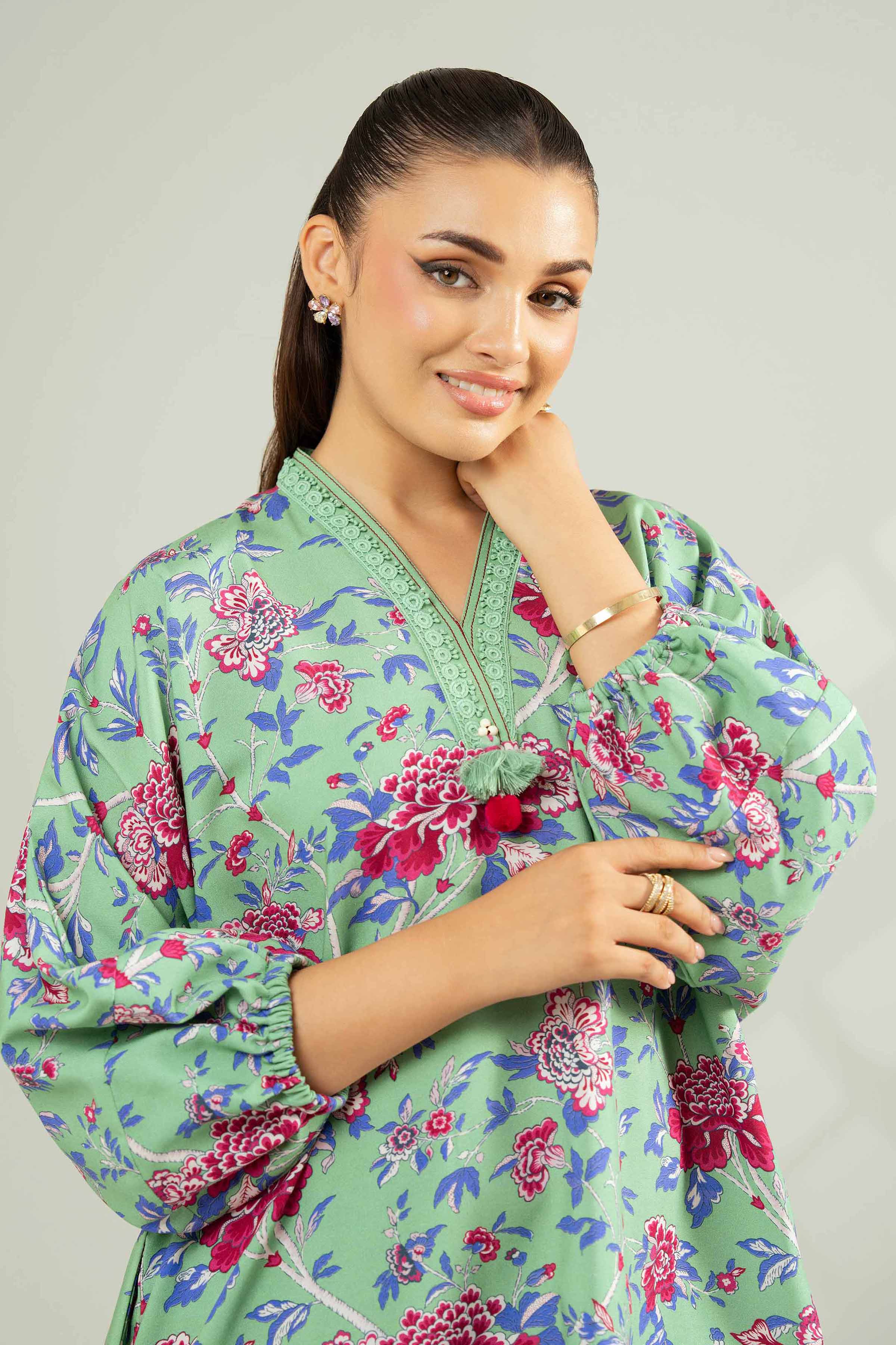 2 Piece - Printed Suit - 42502786 for Women - Unstitched Collection | Nishat | Shop Online