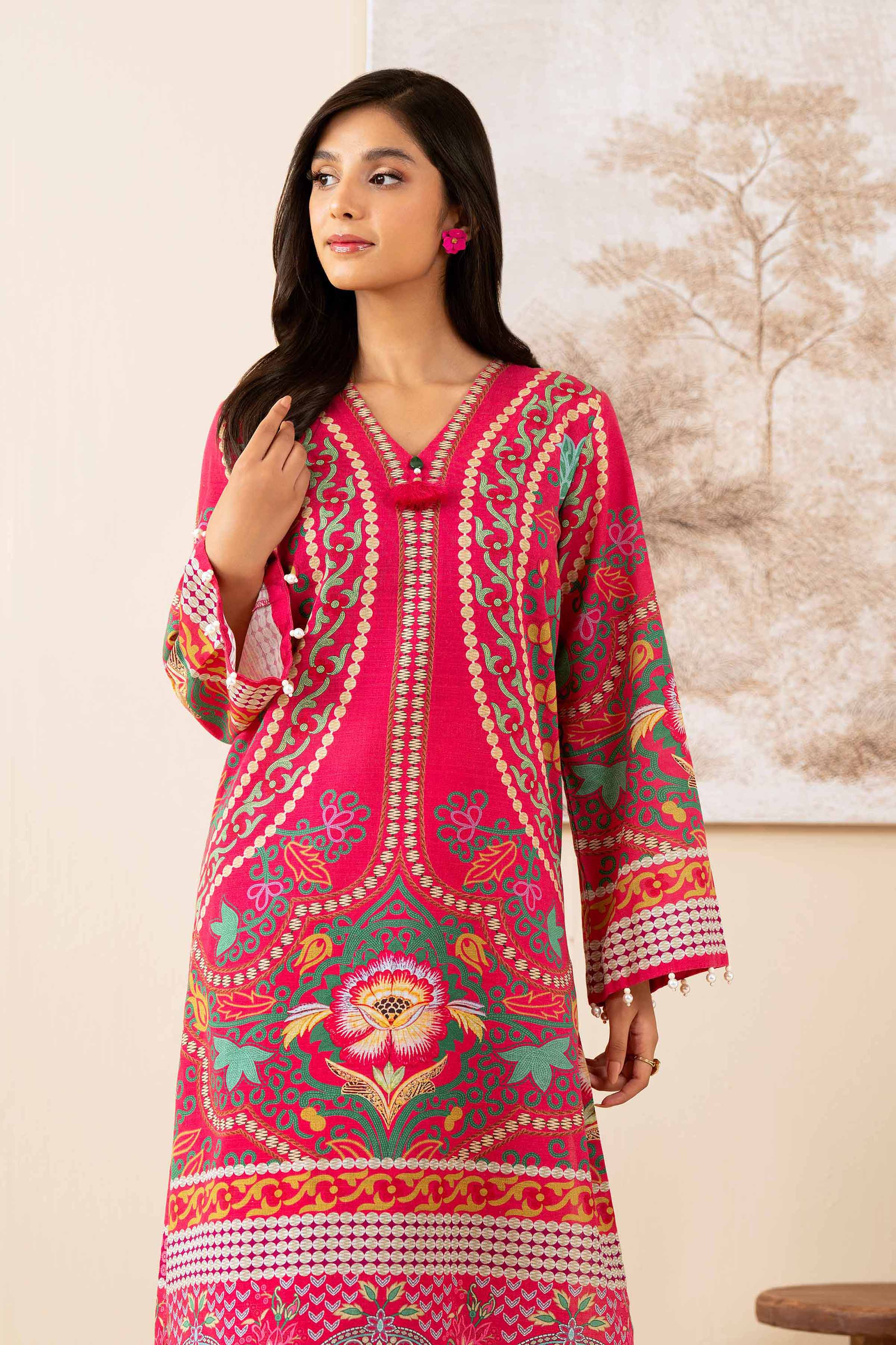 2 Piece - Digital Printed Suit - 42502791 for Women - Unstitched Collection | Nishat | Shop Online