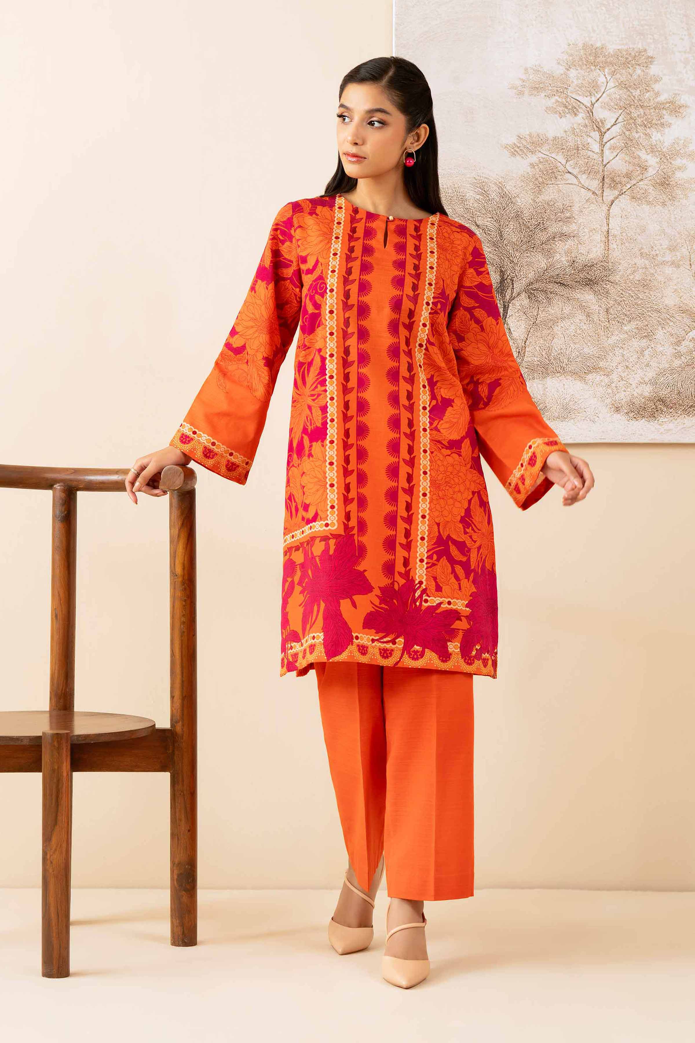 2 Piece - Digital Printed Suit - 42502792 for Women - Unstitched Collection | Nishat | Shop Online
