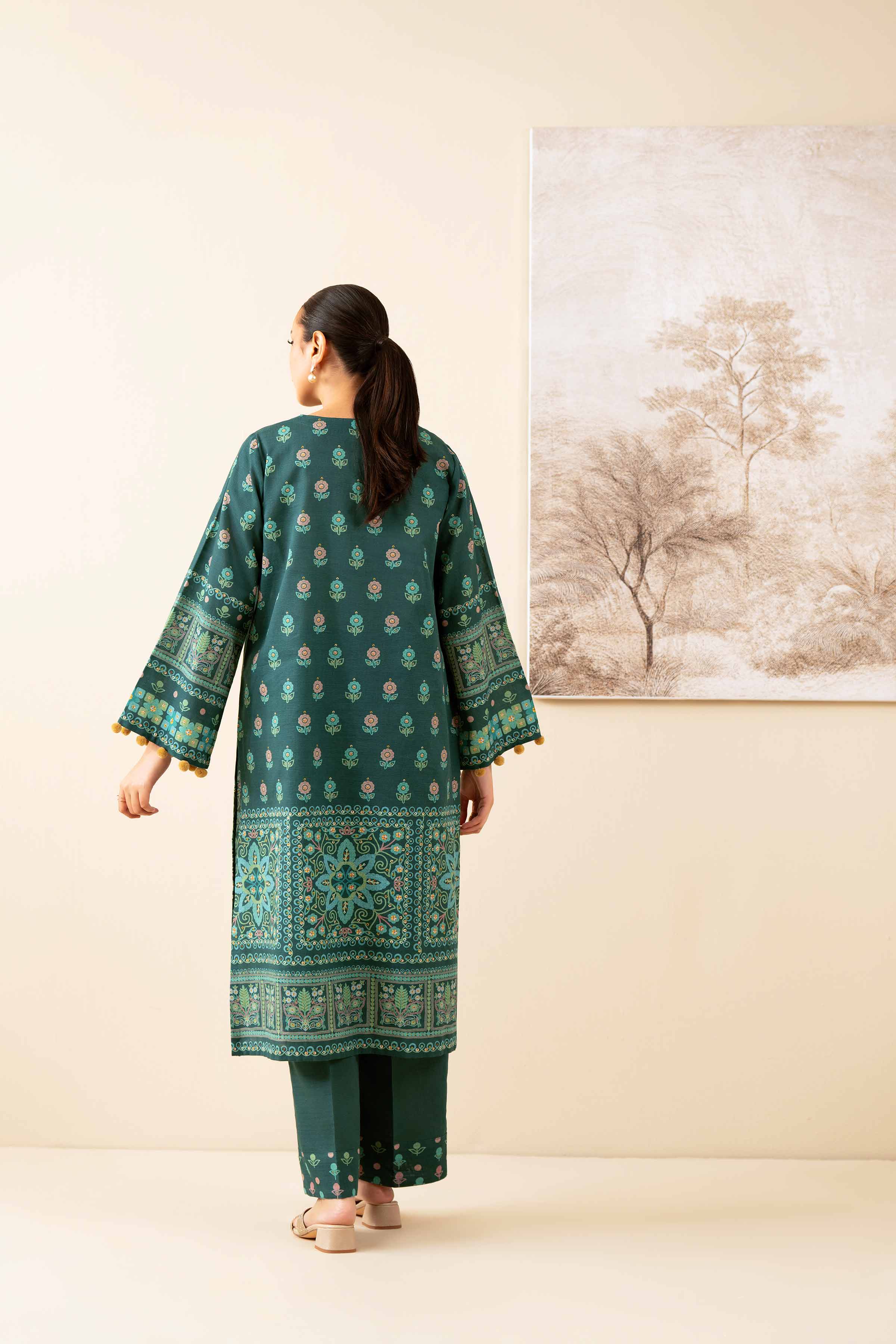2 Piece - Digital Printed Suit - 42502793 for Women - Unstitched Collection | Nishat | Shop Online