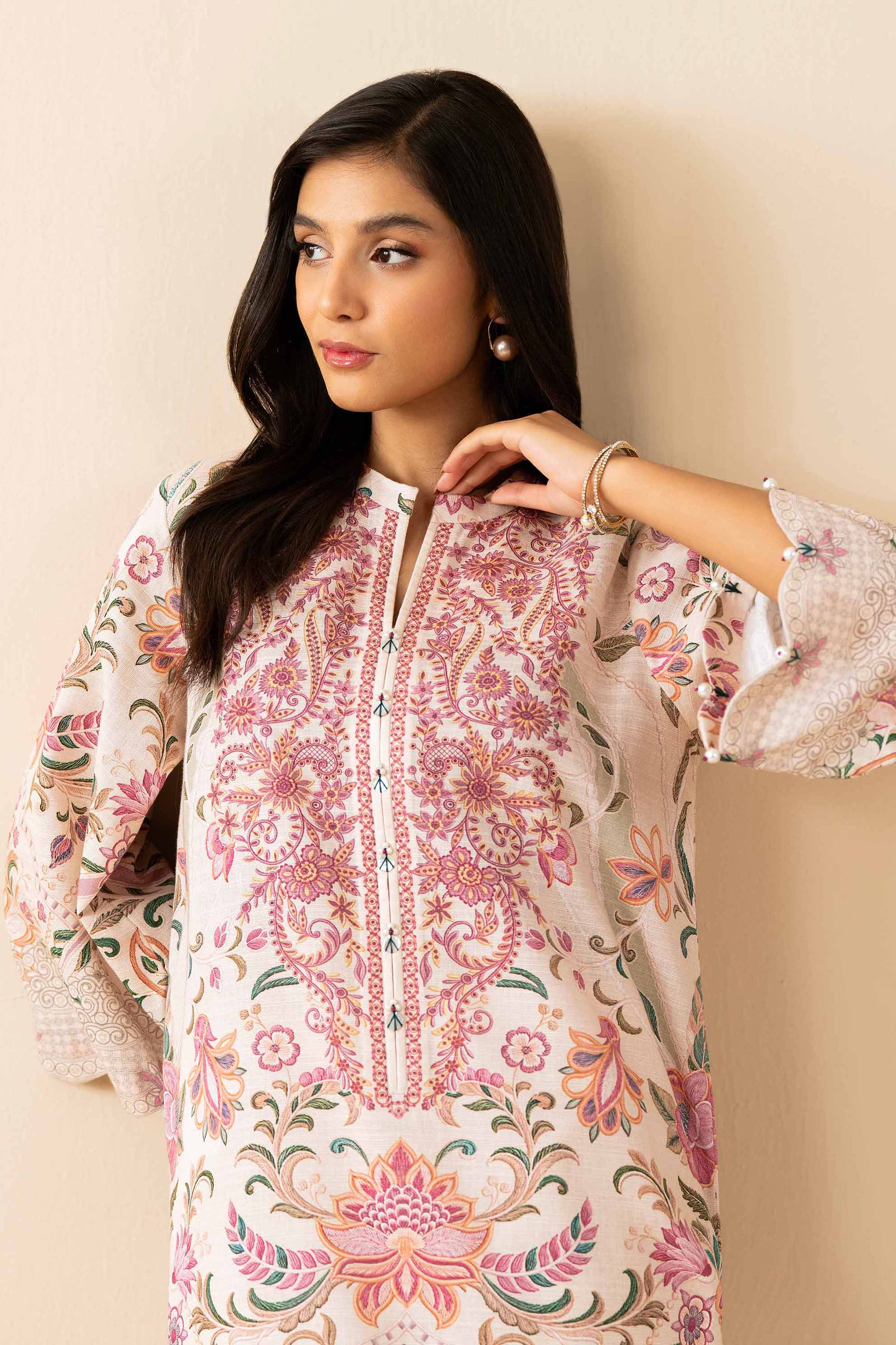 2 Piece - Digital Printed Suit - 42502794 for Women - Unstitched Collection | Nishat | Shop Online