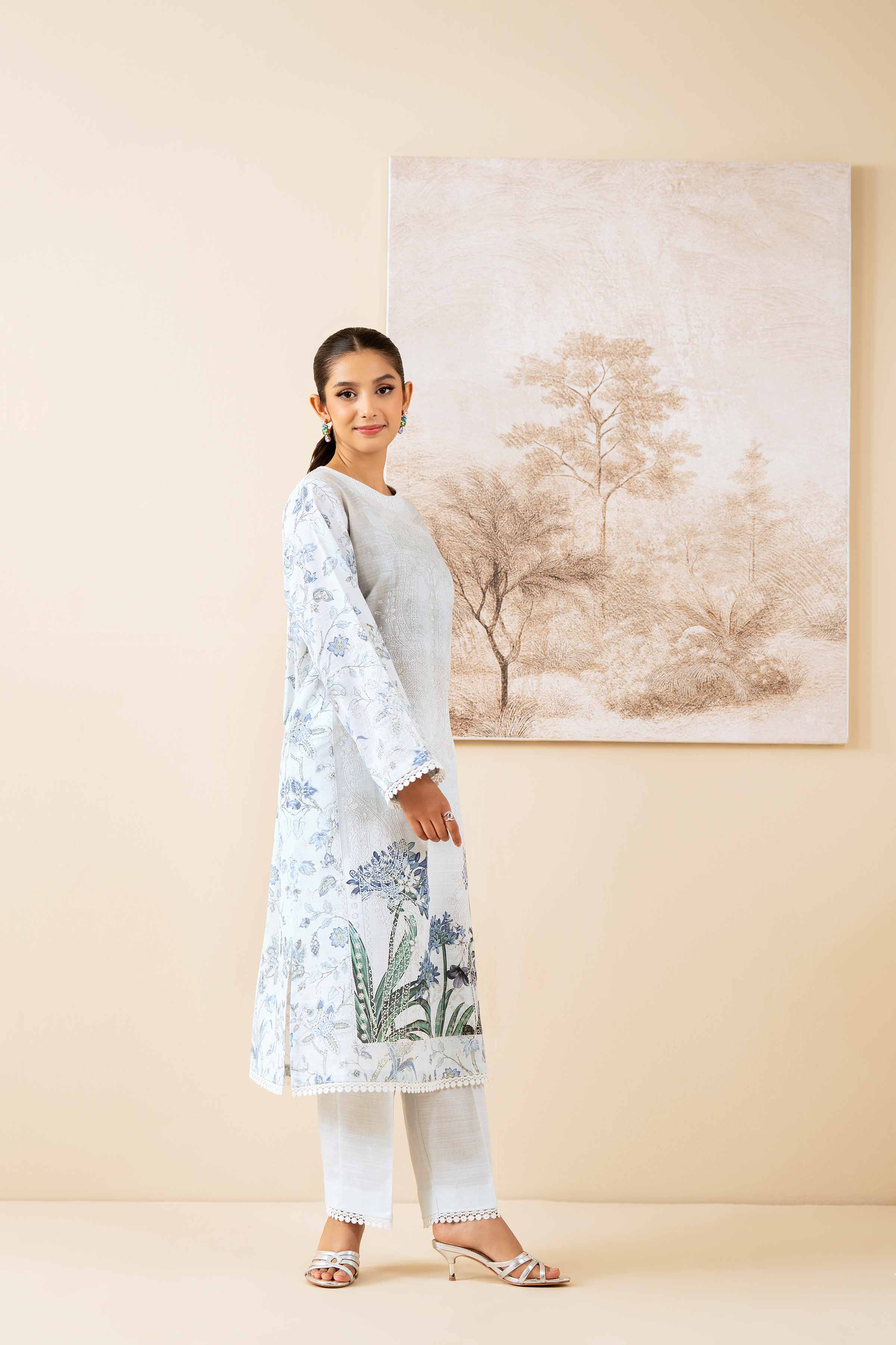 2 Piece - Digital Printed Suit - 42502796 for Women - Unstitched Collection | Nishat | Shop Online