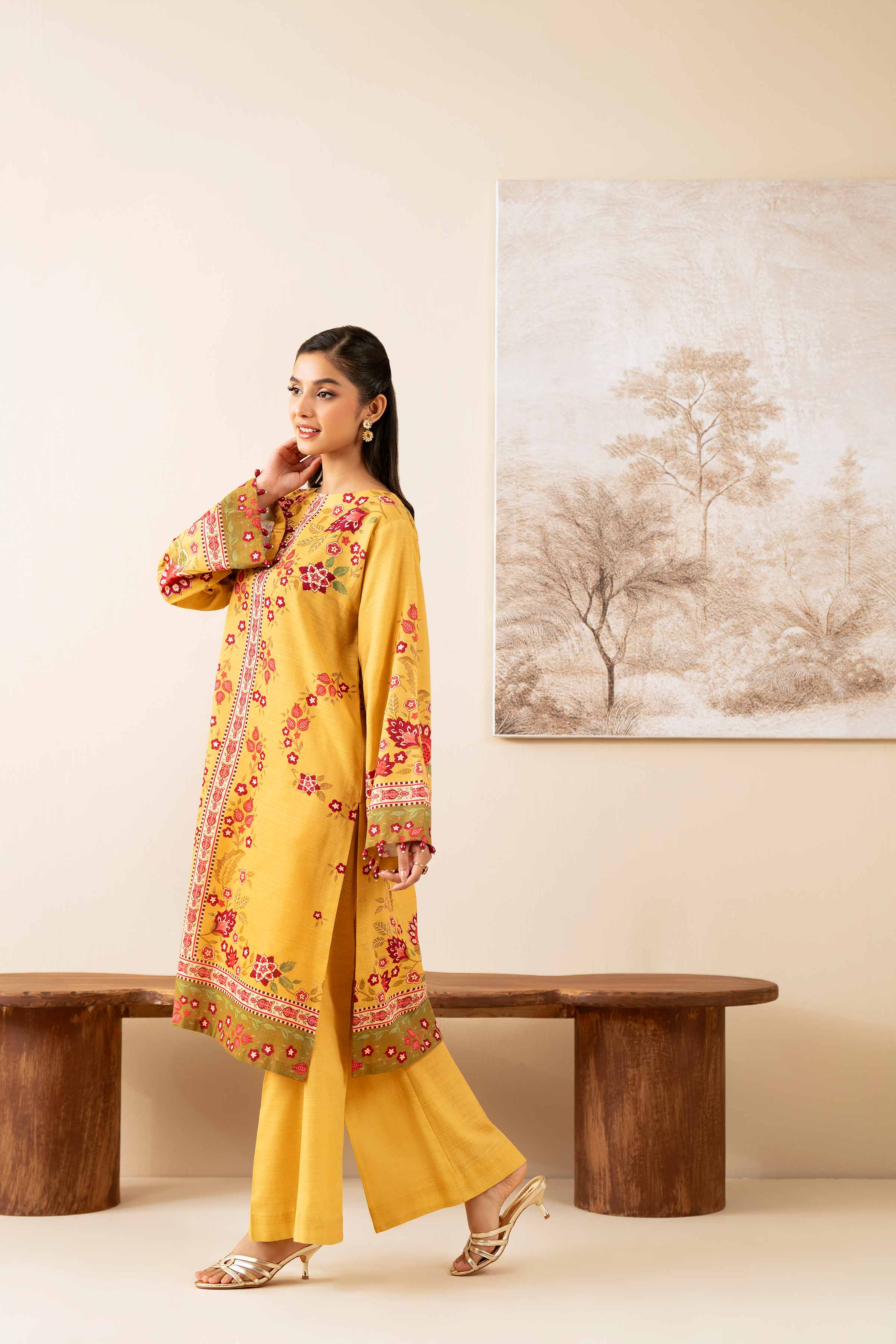2 Piece - Digital Printed Suit - 42502798 for Women - Unstitched Collection | Nishat | Shop Online