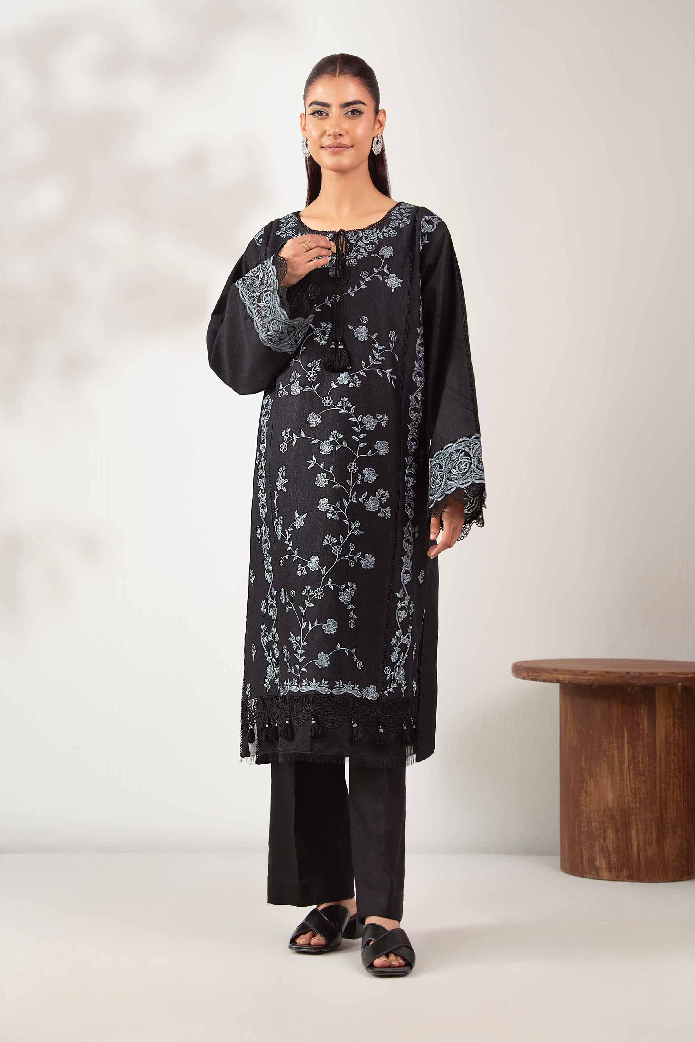2 Piece - Embroidered Suit - 42502801 for Women - Unstitched Collection | Nishat | Shop Online