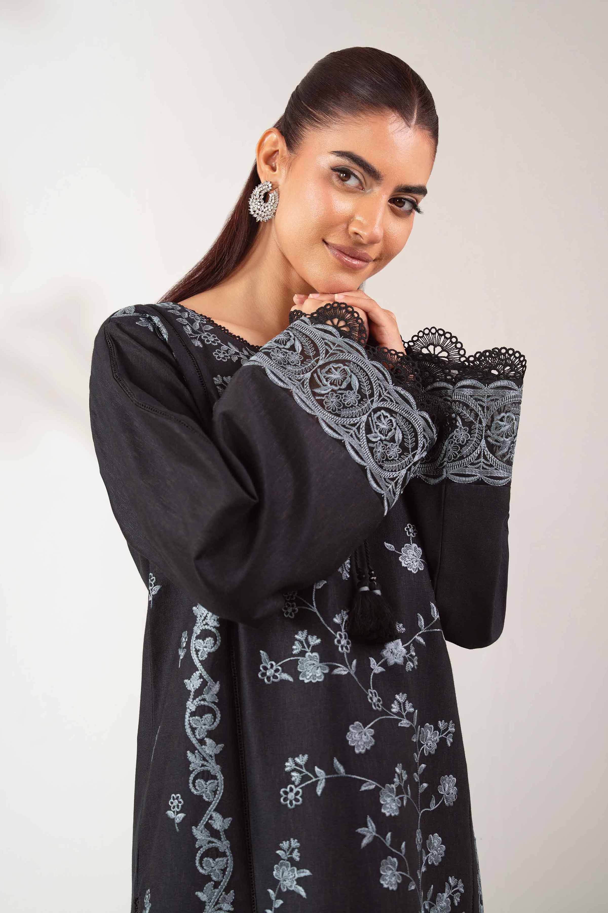 2 Piece - Embroidered Suit - 42502801 for Women - Unstitched Collection | Nishat | Shop Online