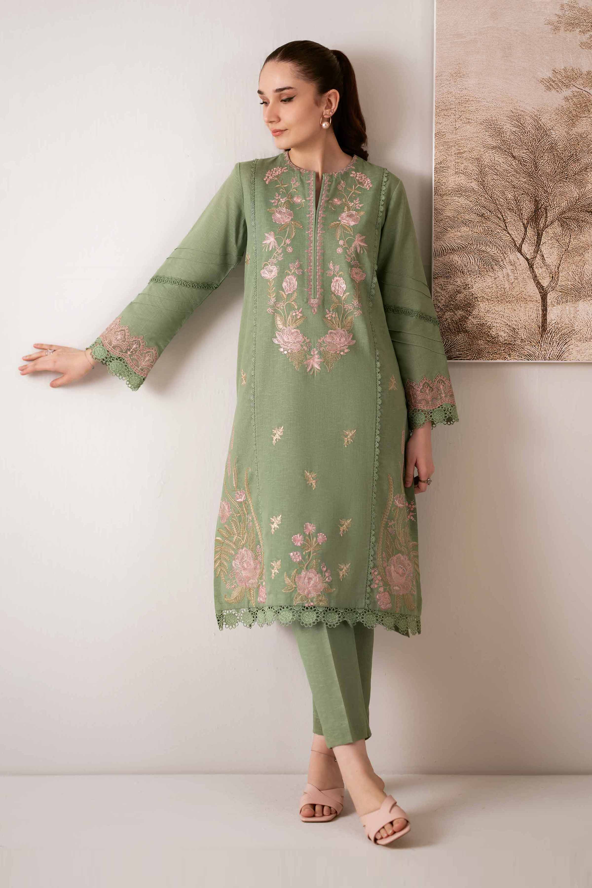 2 Piece - Embroidered Suit - 42502804 for Women - Unstitched Collection | Nishat | Shop Online