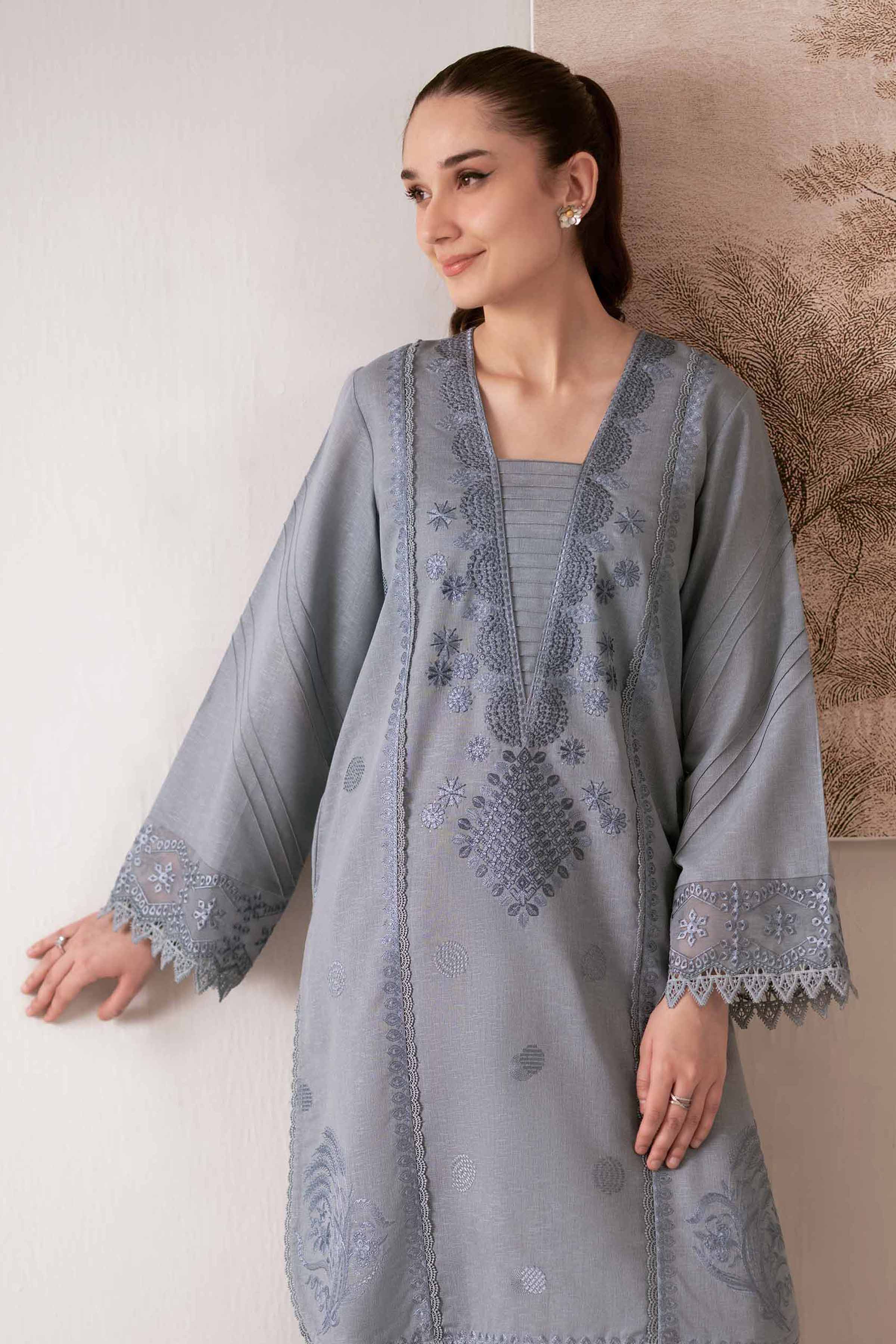 2 Piece - Embroidered Suit - 42502805 for Women - Unstitched Collection | Nishat | Shop Online