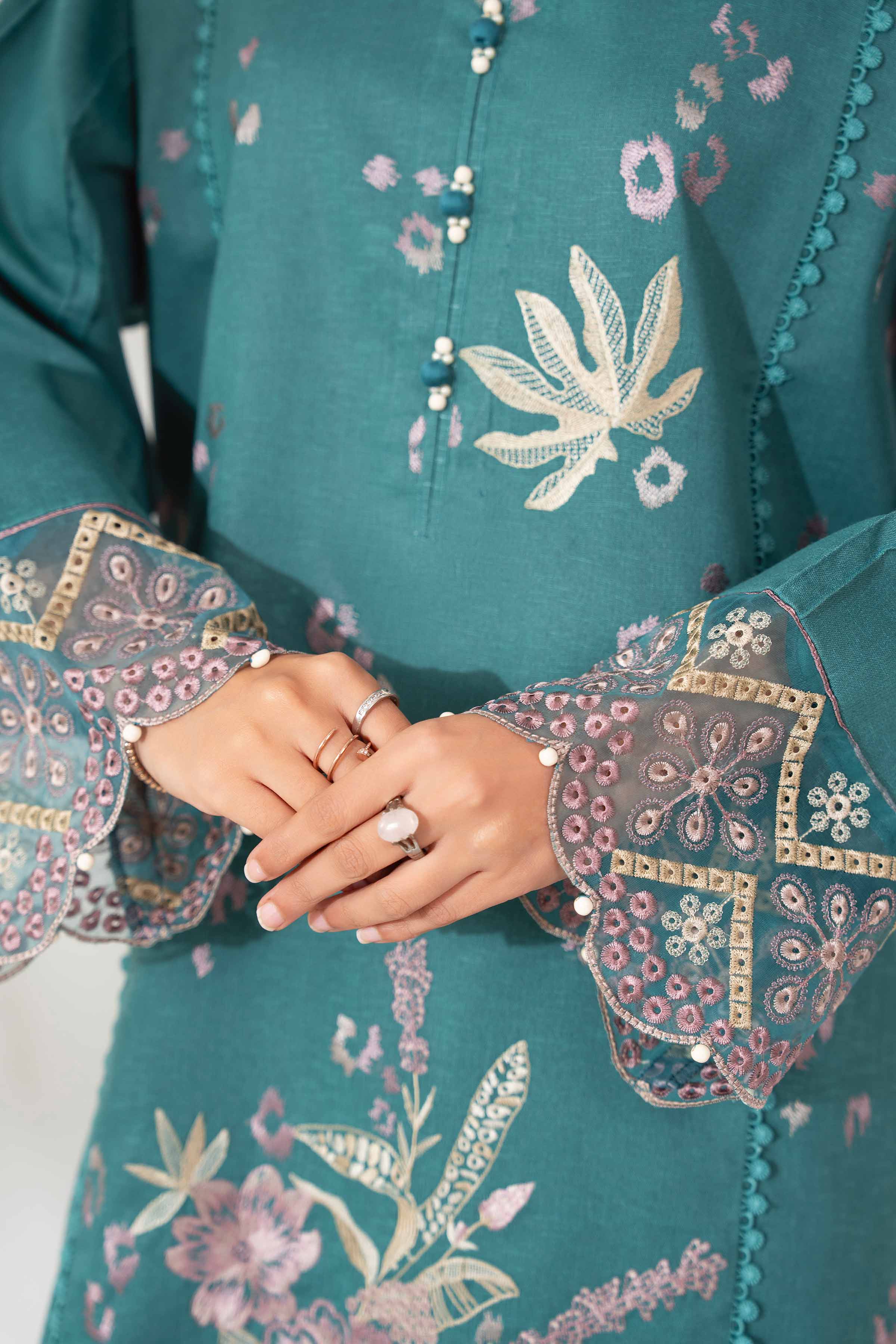 2 Piece - Embroidered Suit - 42502806 for Women - Unstitched Collection | Nishat | Shop Online