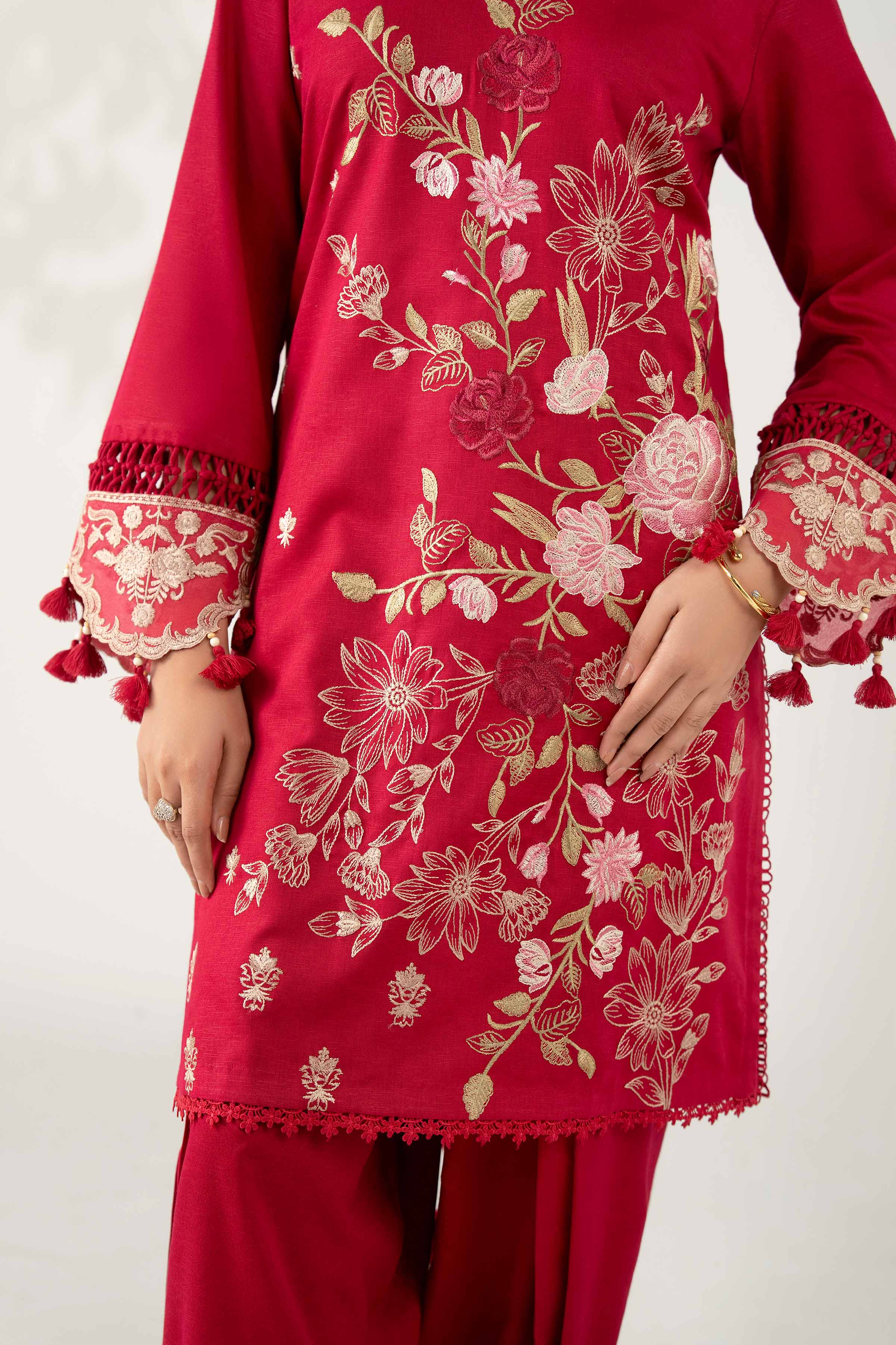 2 Piece - Embroidered Suit - 42502808 for Women - Unstitched Collection | Nishat | Shop Online