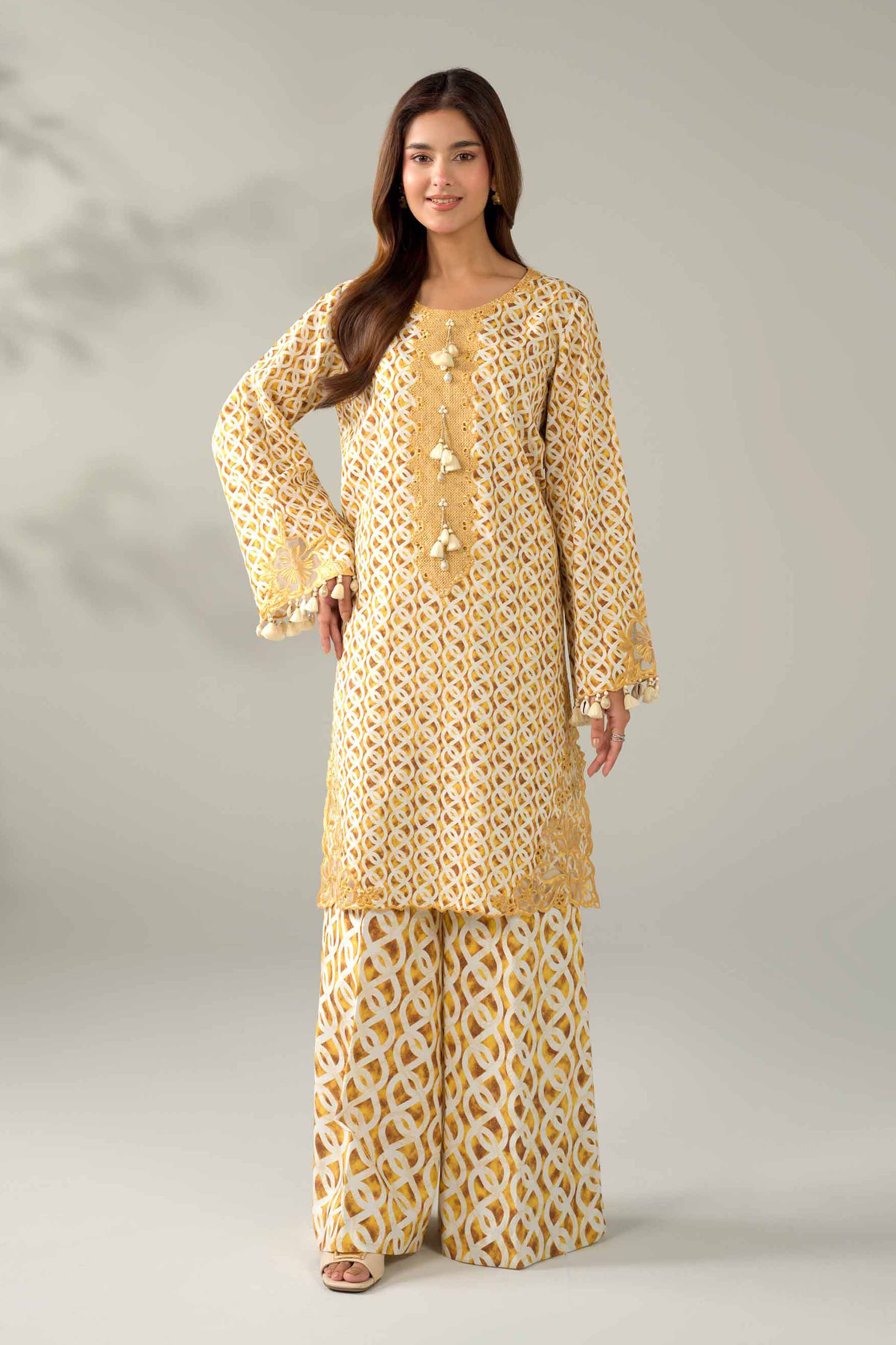 2 Piece - Embroidered Suit - 42502809 for Women - Unstitched Collection | Nishat | Shop Online