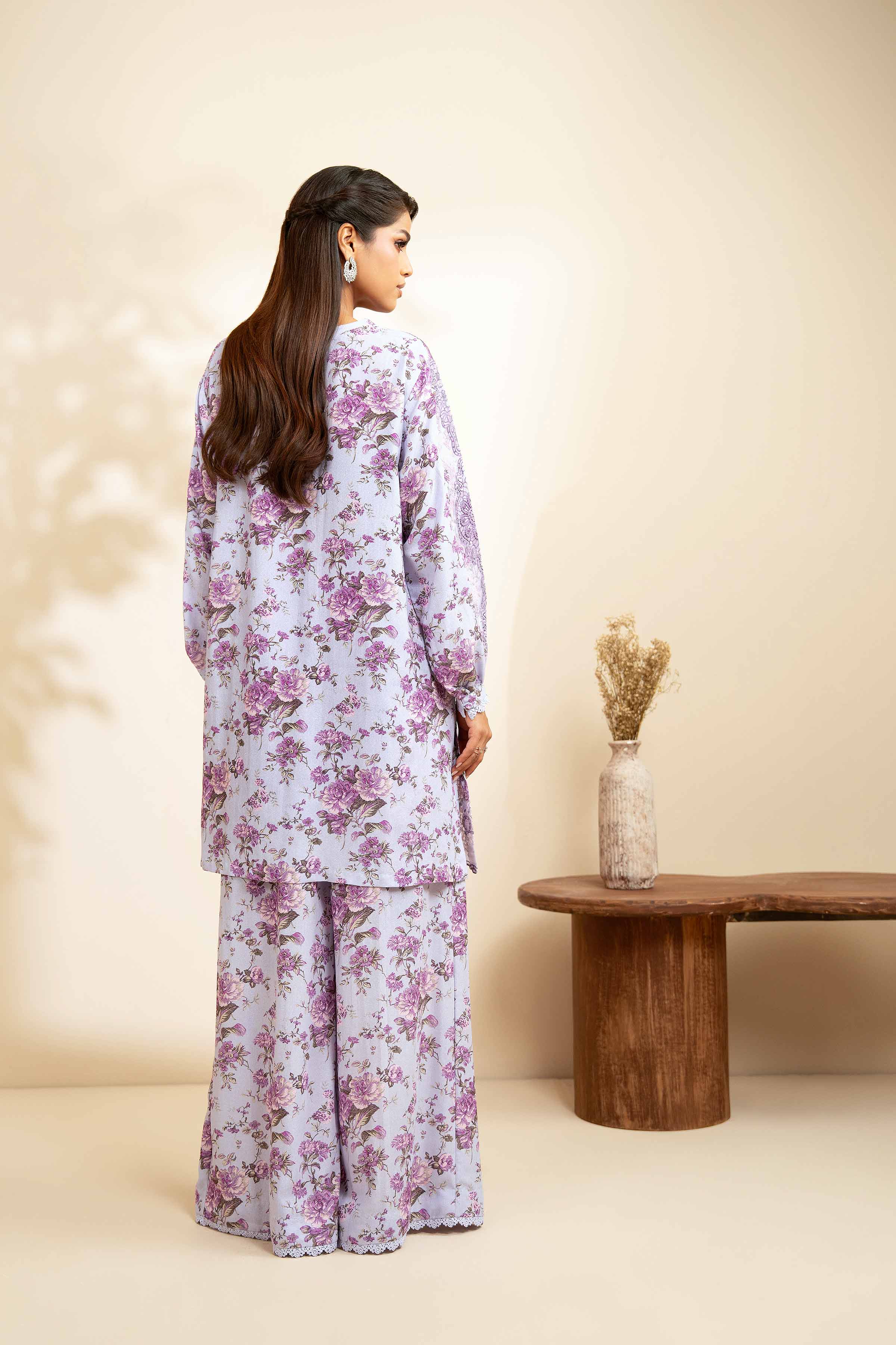 2 Piece - Printed Embroidered Suit - 42502812 for Women - Unstitched Collection | Nishat | Shop Online