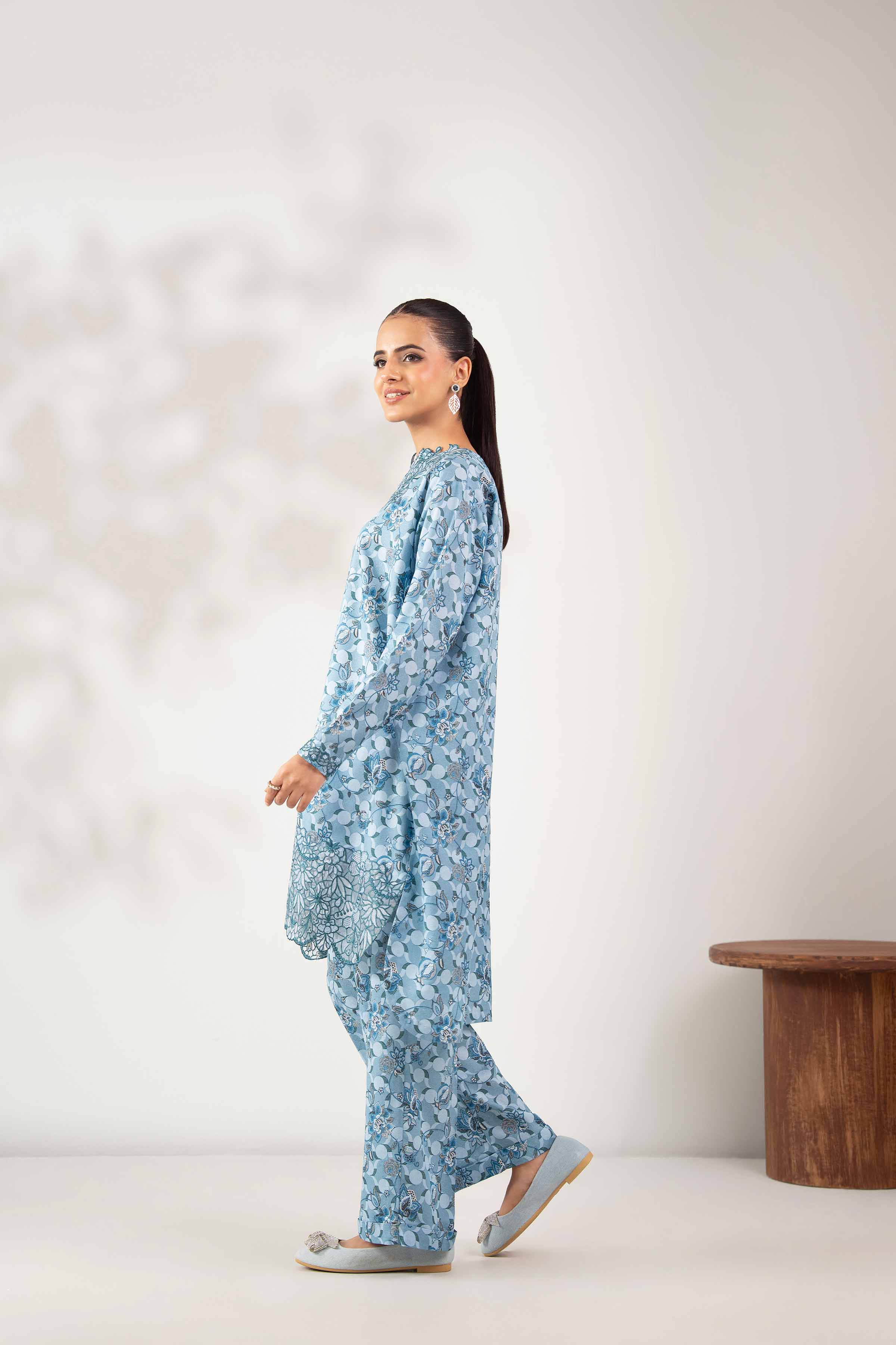 2 Piece - Printed Embroidered Suit - 42502818 for Women - Unstitched Collection | Nishat | Shop Online