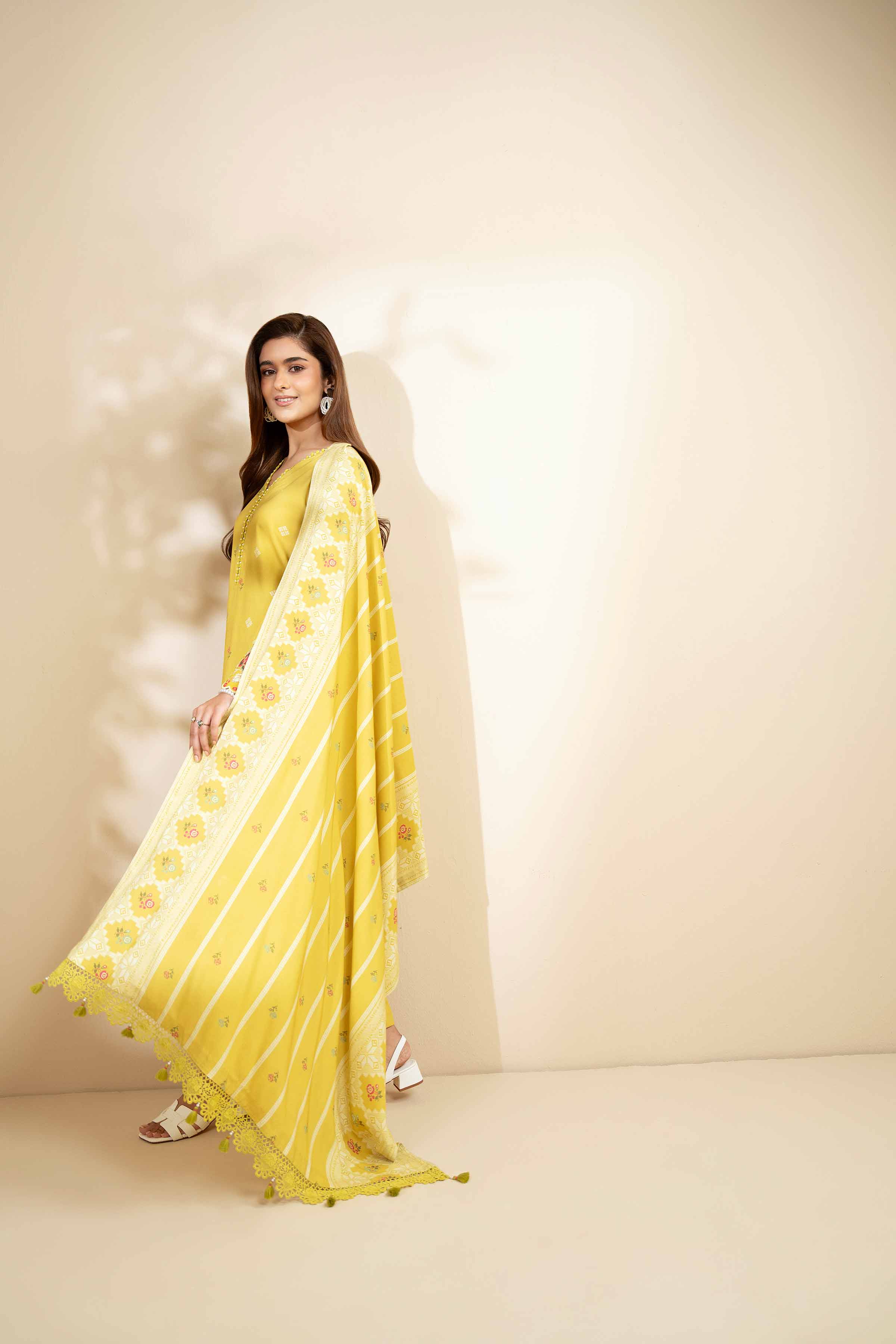 3 Piece - Printed Embroidered Suit - 42502820 for Women - Unstitched Collection | Nishat | Shop Online