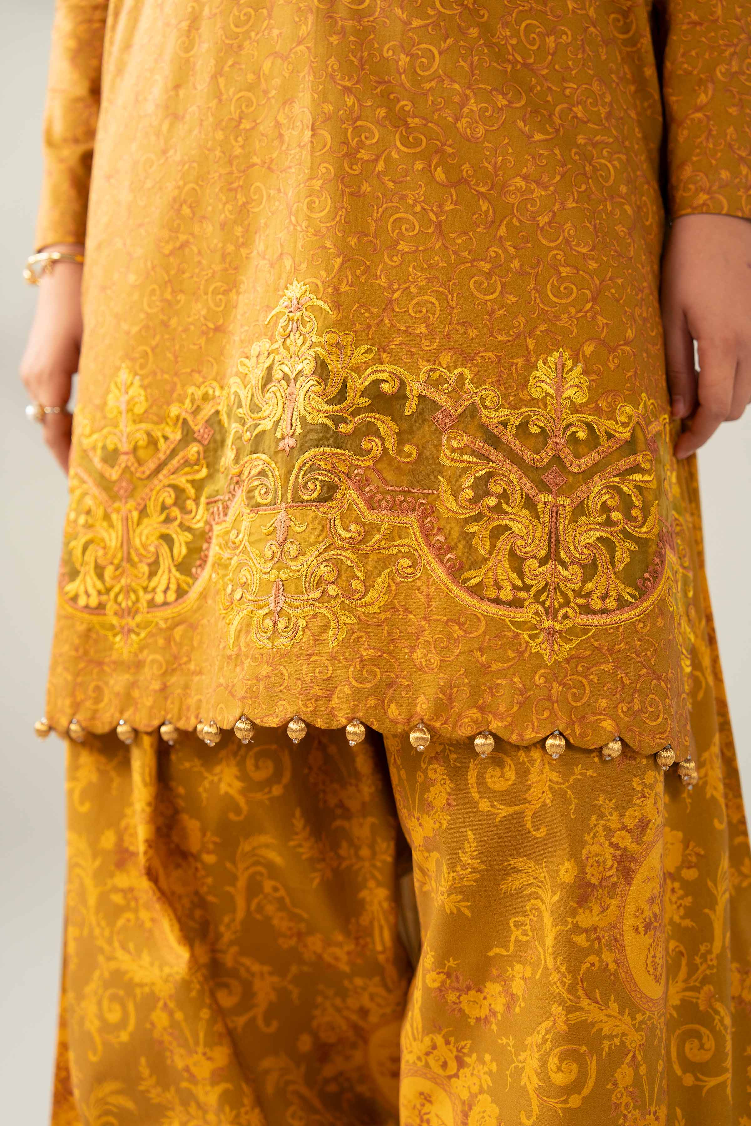 3 Piece - Printed Embroidered Suit - 42502839 for Women - Unstitched Collection | Nishat | Shop Online