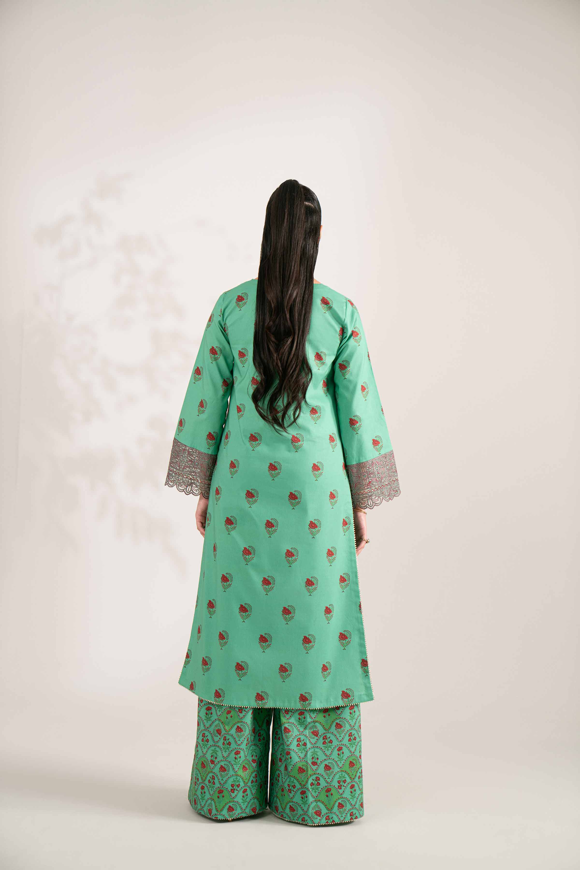 2 Piece - Printed Embroidered Suit - 42502846 for Women - Unstitched Collection | Nishat | Shop Online