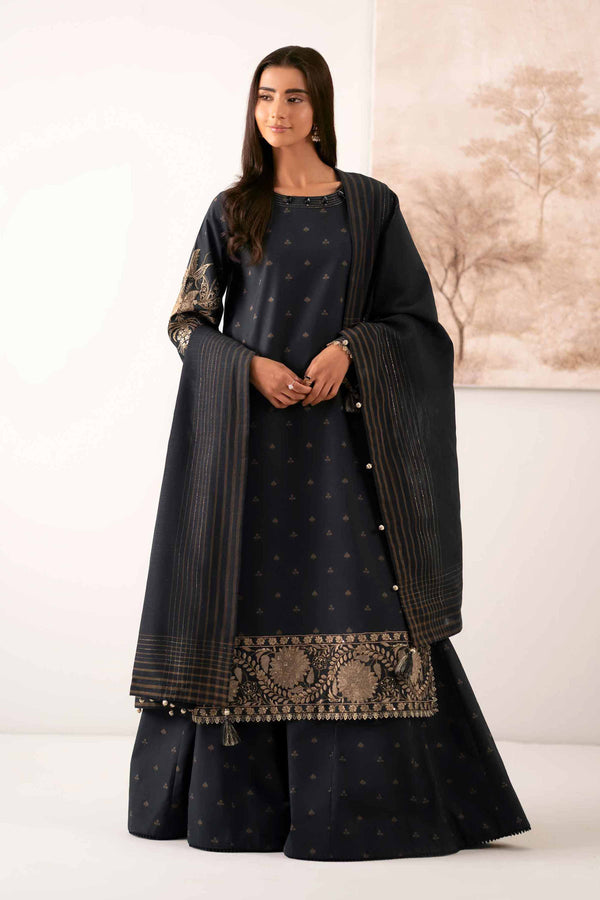 3 Piece - Printed Embroidered Suit - 42502848 for Women - Unstitched Collection | Nishat | Shop Online