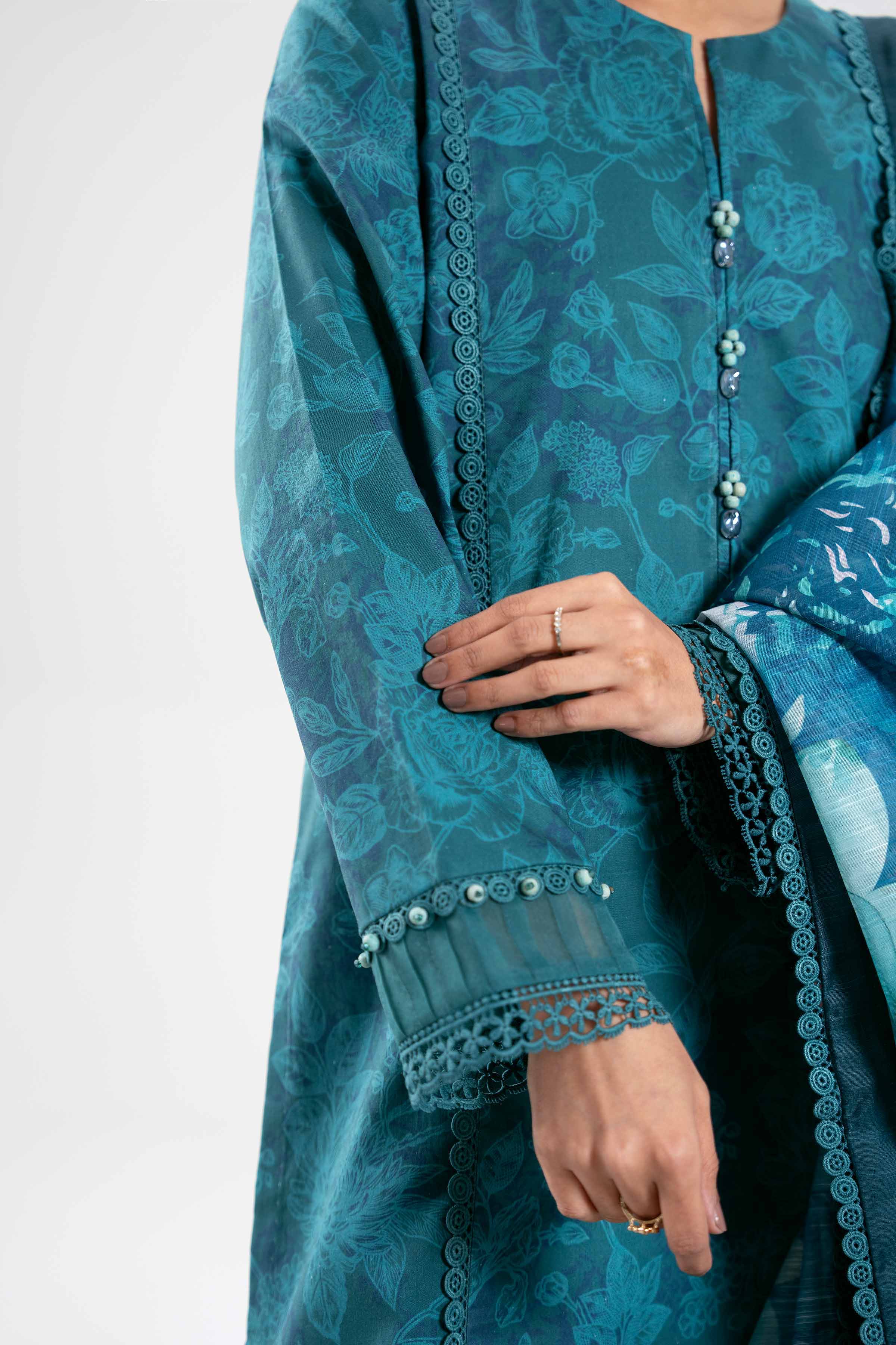 3 Piece - Digital Printed Suit - 42502867