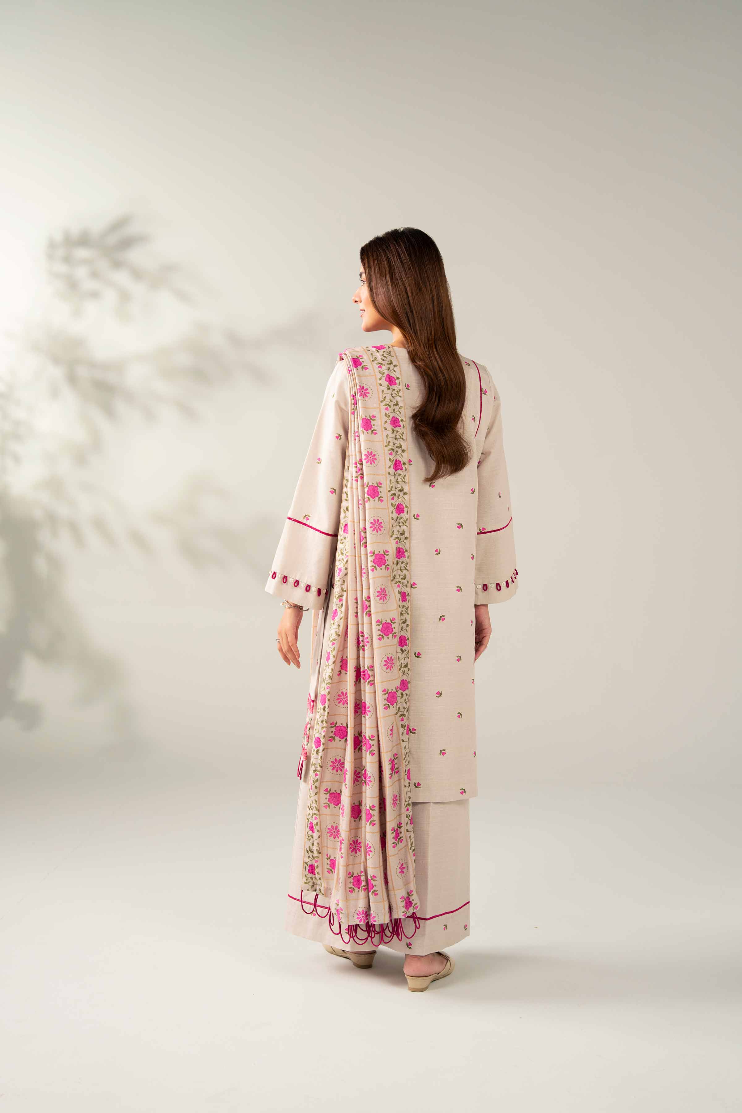 3 Piece - Embroidered Suit - 42502875 for Women - Unstitched Collection | Nishat | Shop Online