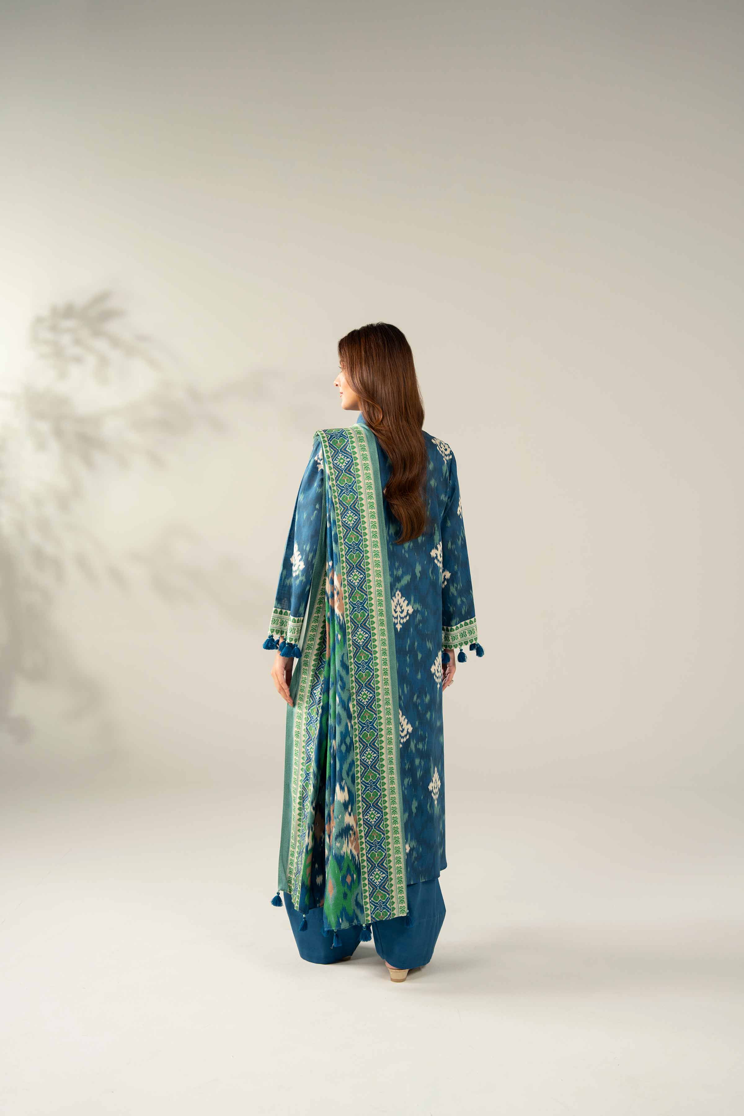 3 Piece - Printed Suit - 42502885 for Women - Unstitched Collection | Nishat | Shop Online