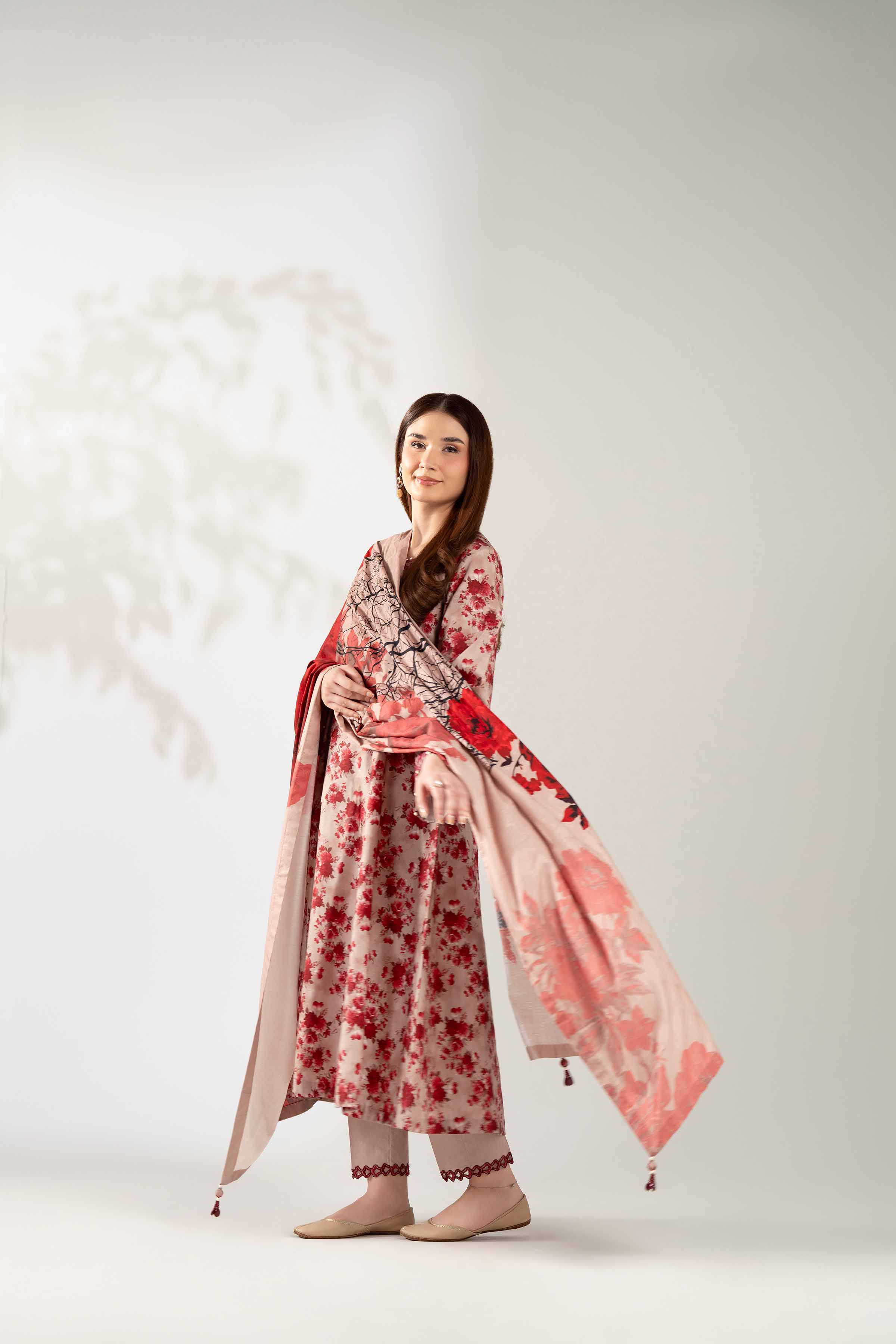 3 Piece - Digital Printed Embroidered Suit - 42502894 for Women - Unstitched Collection | Nishat | Shop Online
