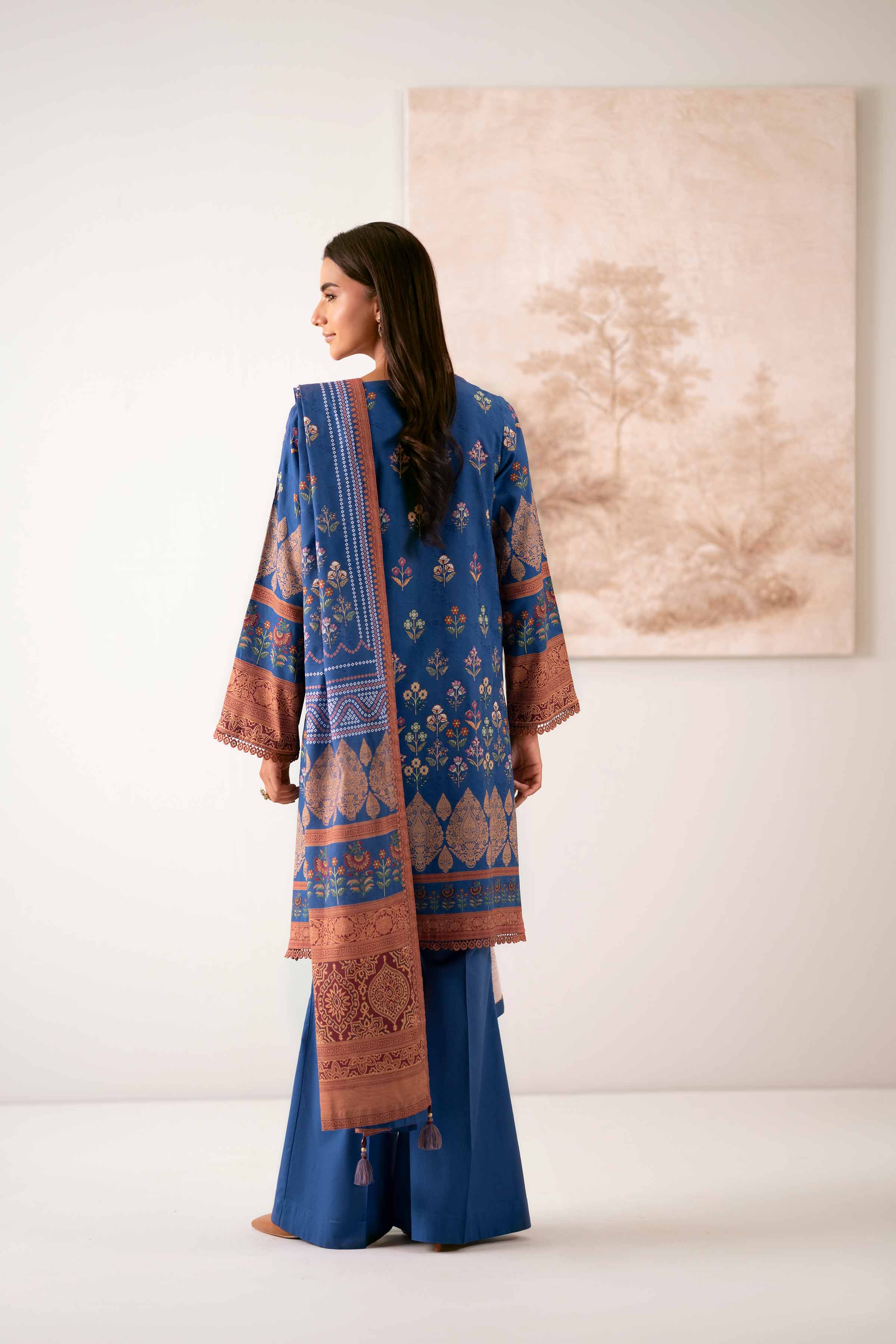 3 Piece - Digital Printed Suit - 42502899 for Women - Unstitched Collection | Nishat | Shop Online