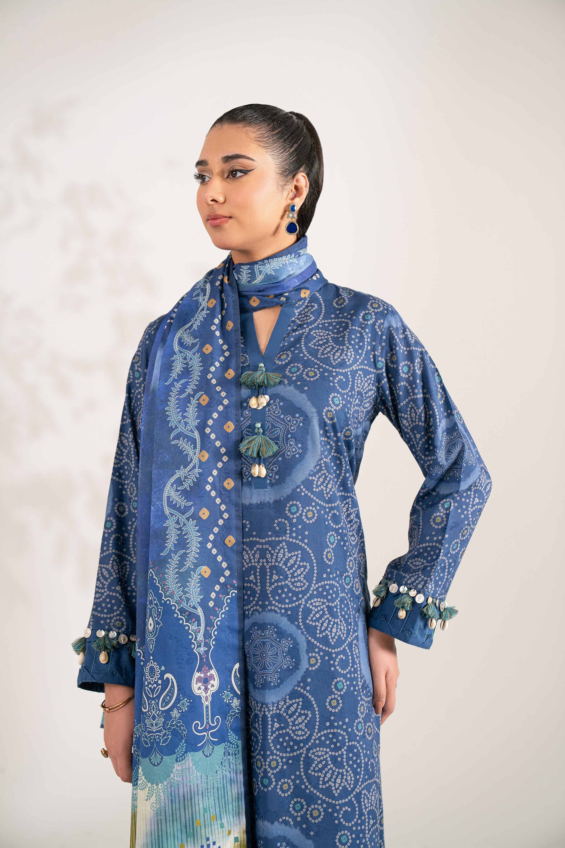 3 Piece - Digital Printed Suit - 42502902 for Women - Unstitched Collection | Nishat | Shop Online