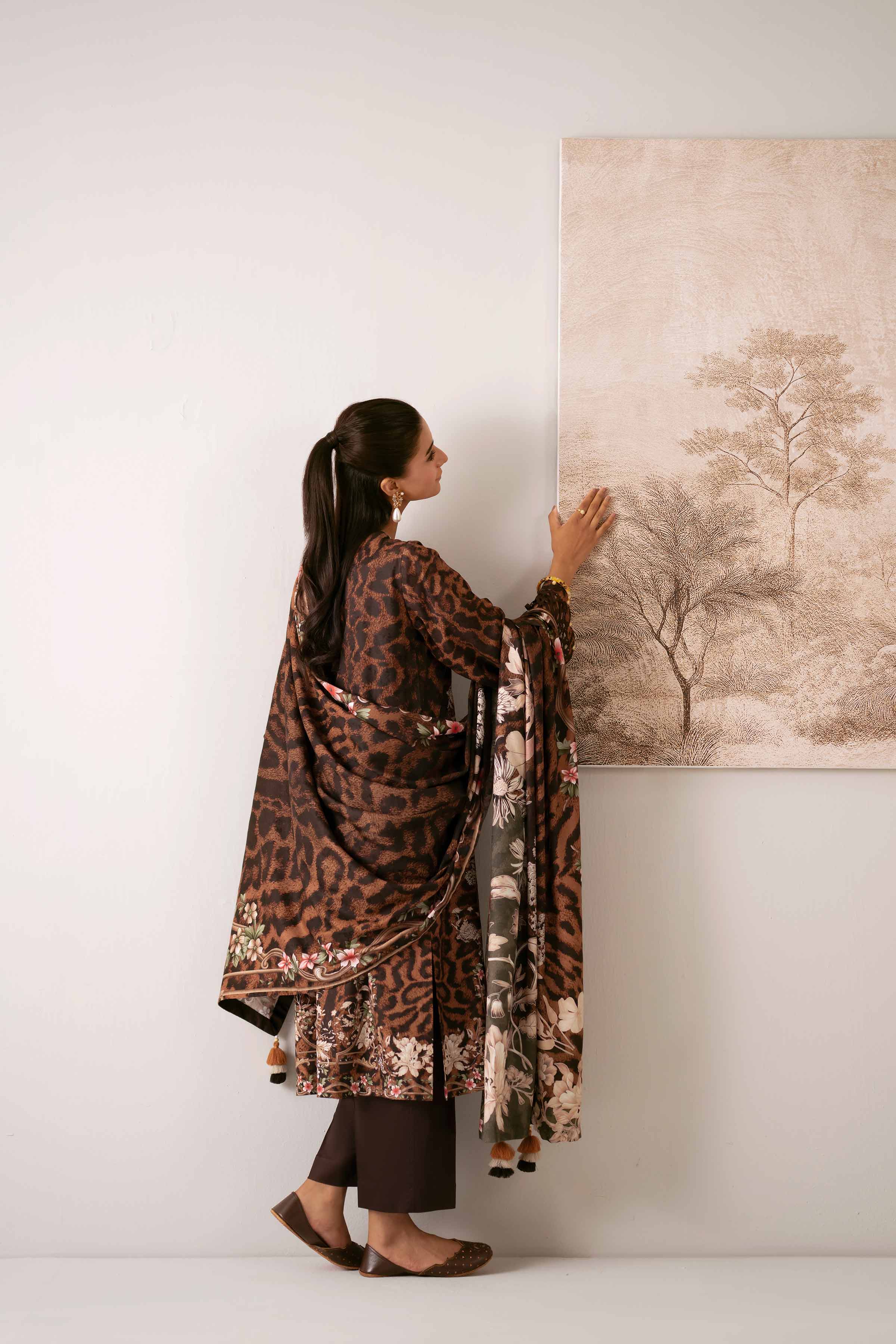 3 Piece - Digital Printed Suit - 42502908 for Women - Unstitched Collection | Nishat | Shop Online