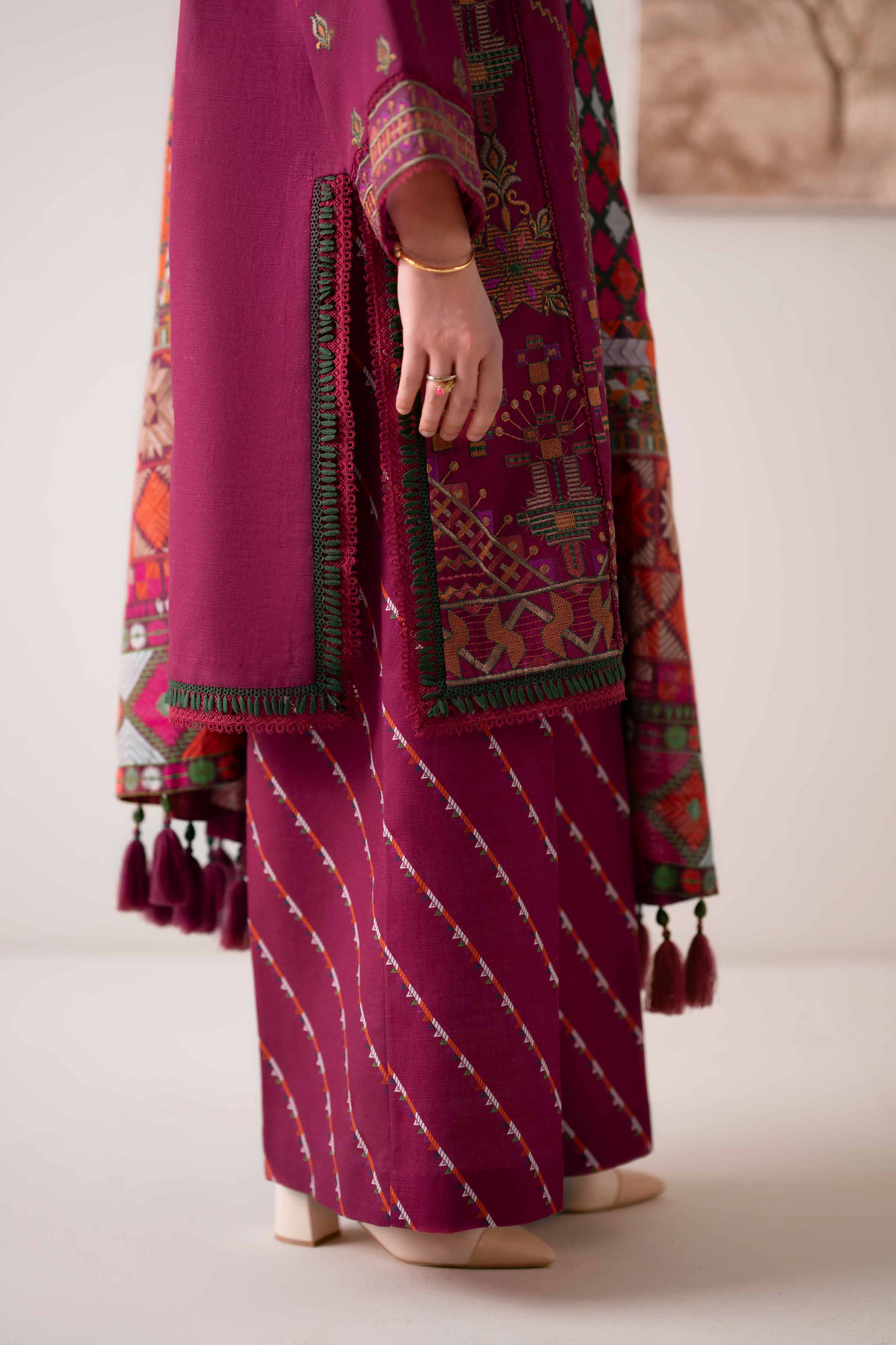 3 Piece - Digital Printed Embroidered Suit - 42502913 for Women - Unstitched Collection | Nishat | Shop Online