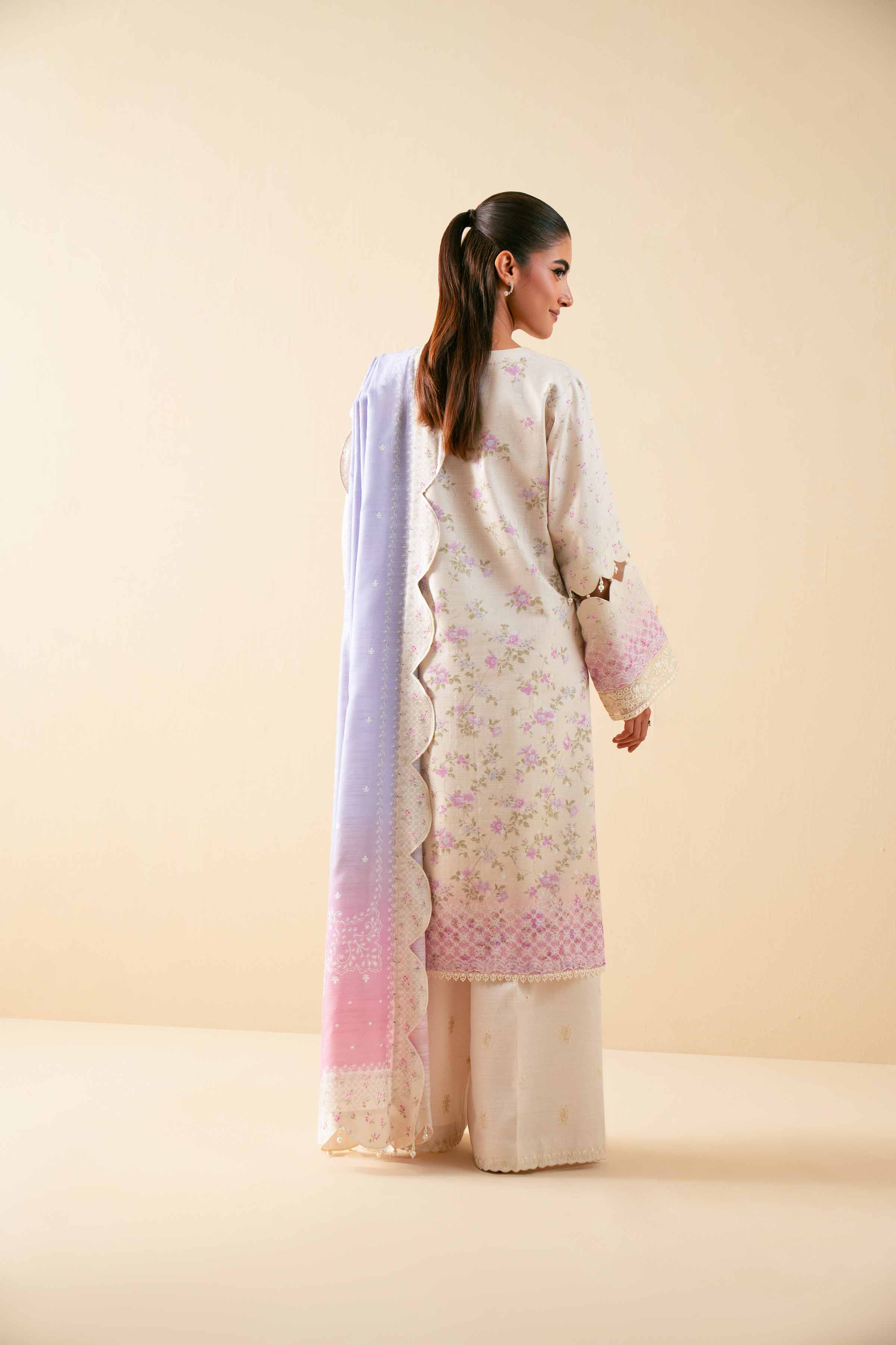 3 Piece - Digital Printed Embroidered Suit - 42502919 for Women - Unstitched Collection | Nishat | Shop Online