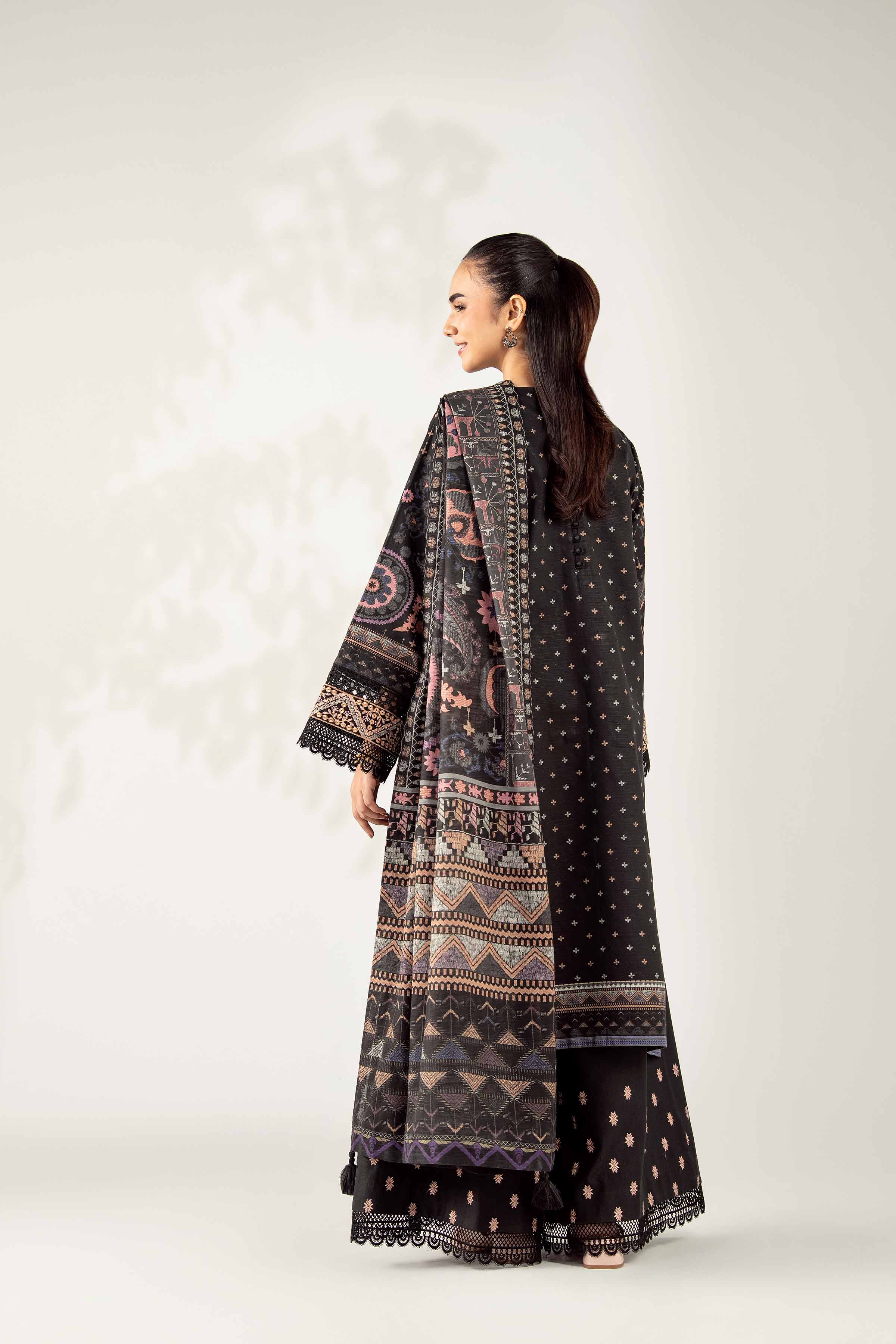 3 Piece - Digital Printed Embroidered Suit - 42502921 for Women - Unstitched Collection | Nishat | Shop Online