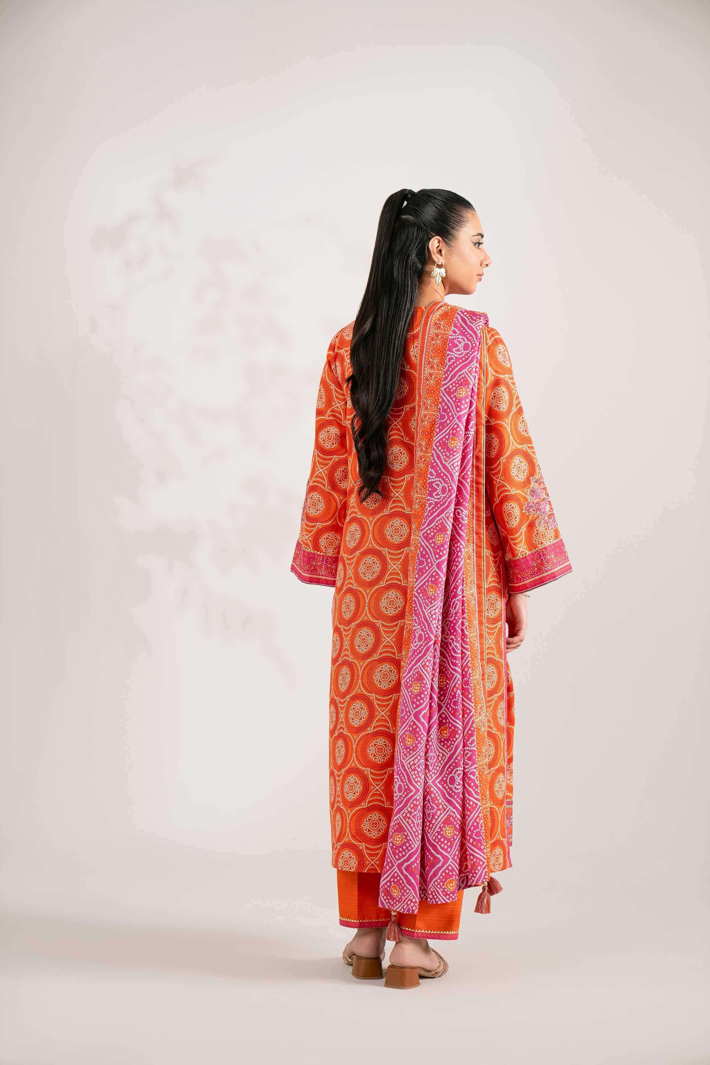 3 Piece - Printed Embroidered Suit - 42502938 for Women - Unstitched Collection | Nishat | Shop Online