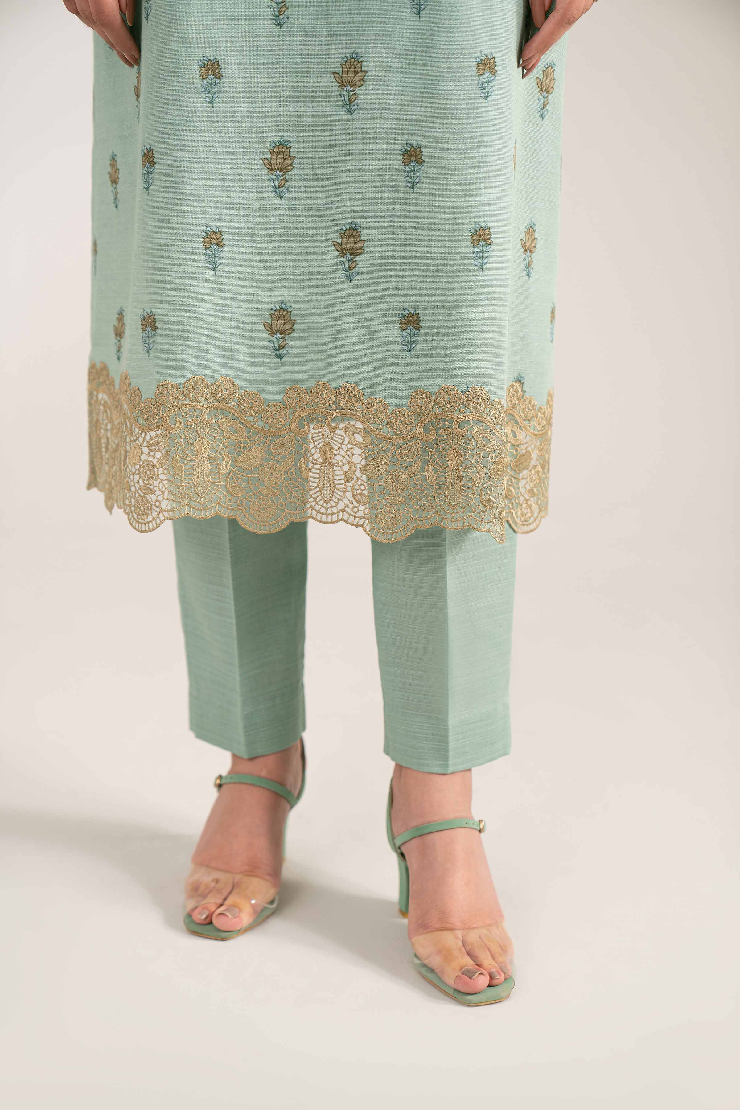 3 Piece - Printed Embroidered Suit - 42502939 for Women - Unstitched Collection | Nishat | Shop Online