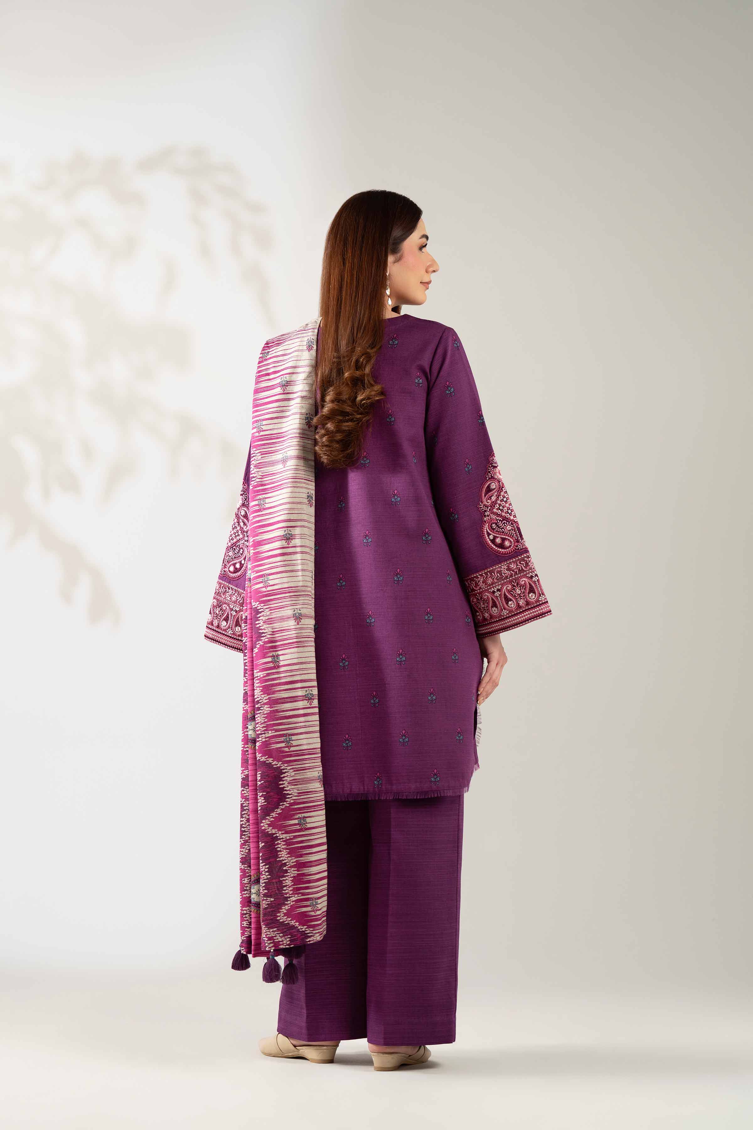 3 Piece - Embroidered Suit - 42502940 for Women - Unstitched Collection | Nishat | Shop Online