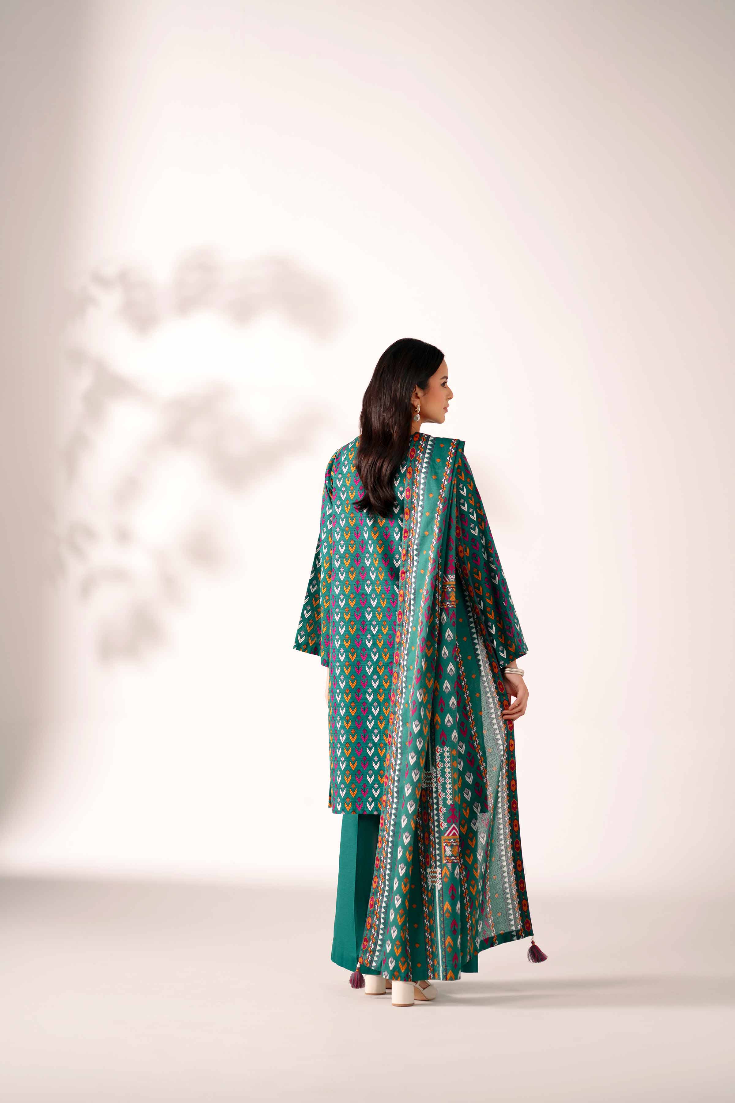 3 Piece - Printed Suit - 42502944 for Women - Unstitched Collection | Nishat | Shop Online