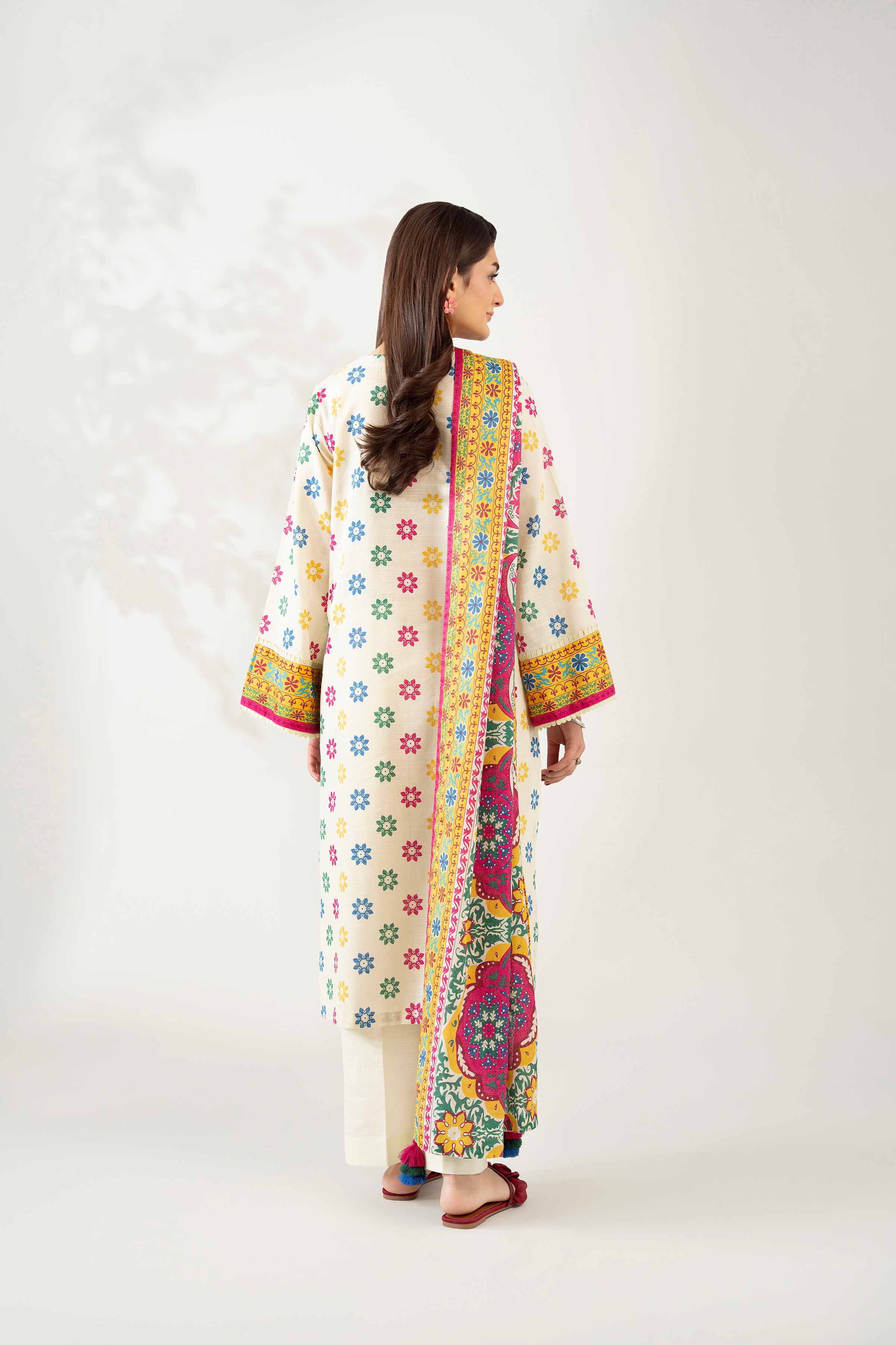 3 Piece - Printed Suit - 42502947 for Women - Unstitched Collection | Nishat | Shop Online