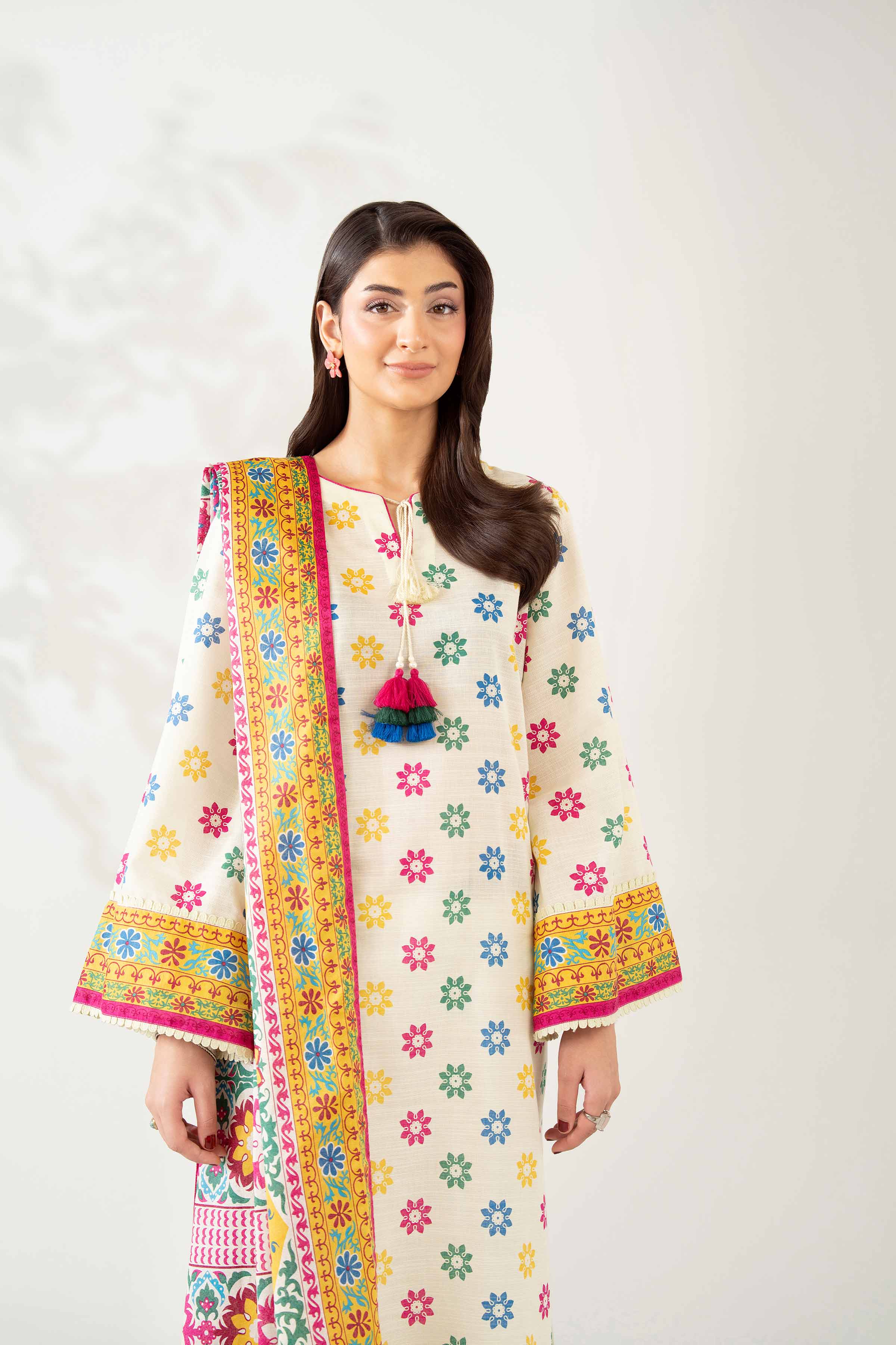 3 Piece - Printed Suit - 42502947 for Women - Unstitched Collection | Nishat | Shop Online