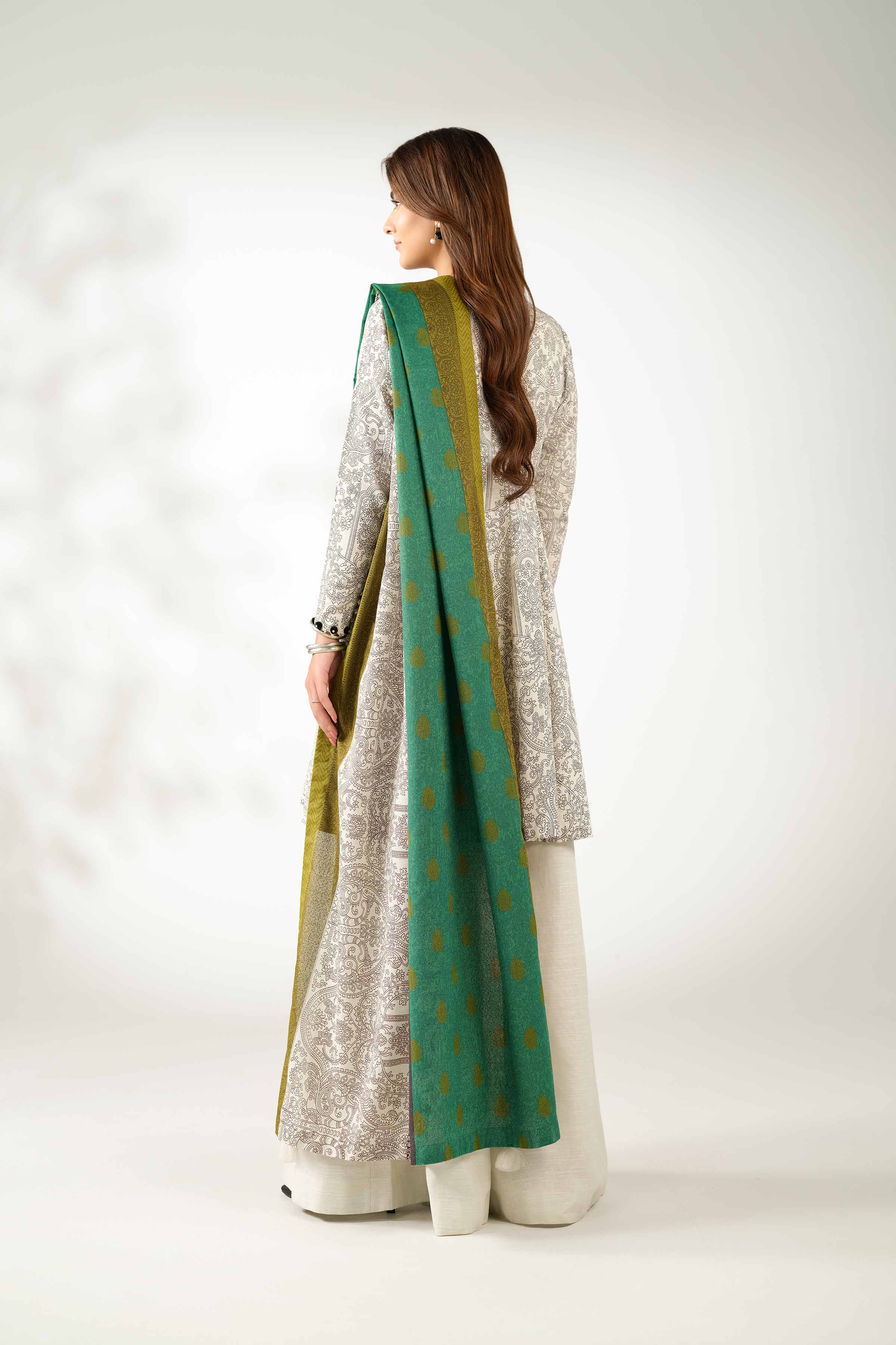 3 Piece - Printed Suit - 42502950 for Women - Unstitched Collection | Nishat | Shop Online