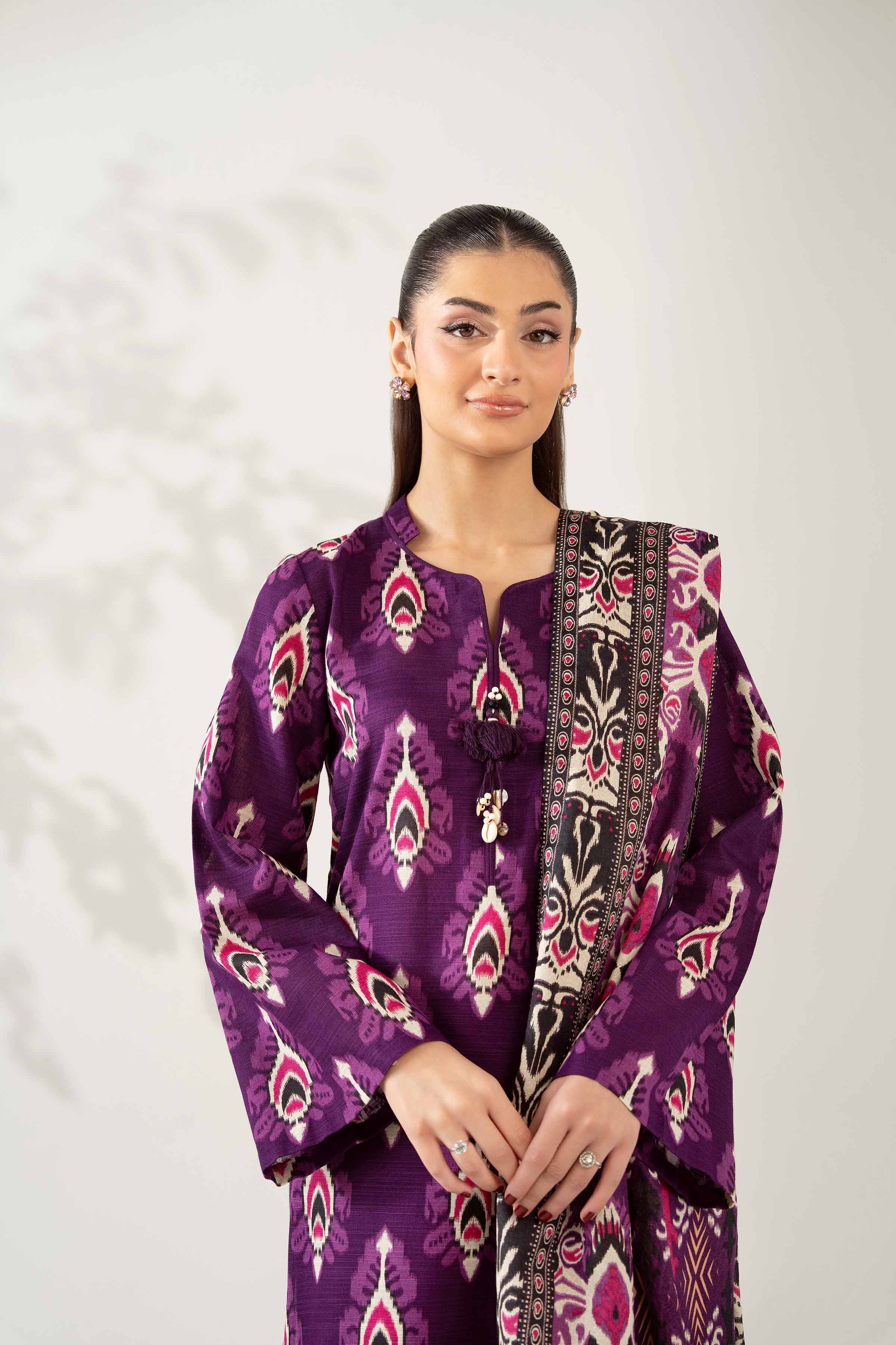 3 Piece - Printed Suit - 42502952 for Women - Unstitched Collection | Nishat | Shop Online