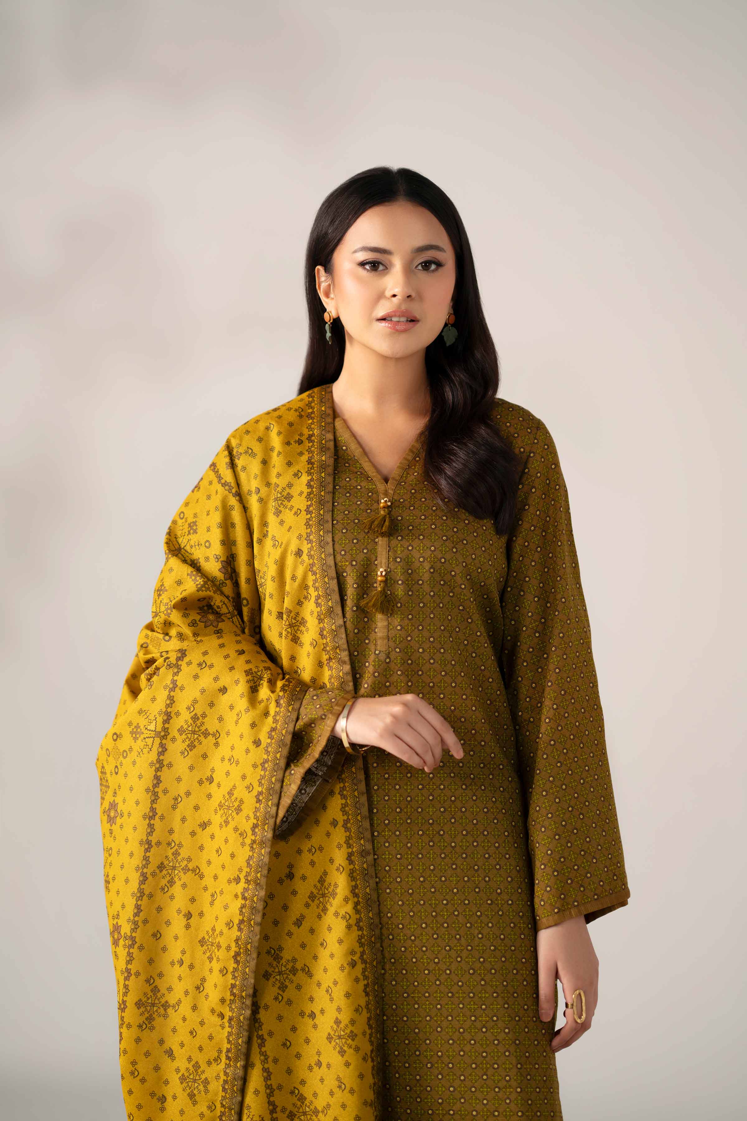 3 Piece - Printed Suit - 42502953 for Women - Unstitched Collection | Nishat | Shop Online
