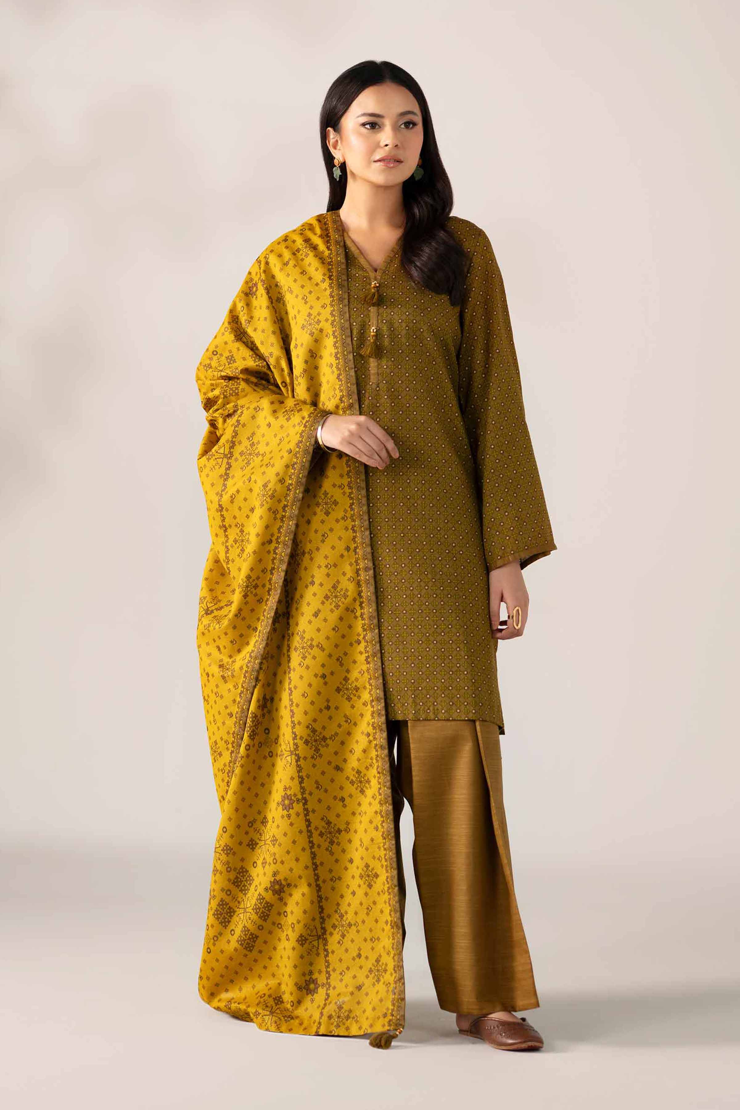 3 Piece - Printed Suit - 42502953 for Women - Unstitched Collection | Nishat | Shop Online