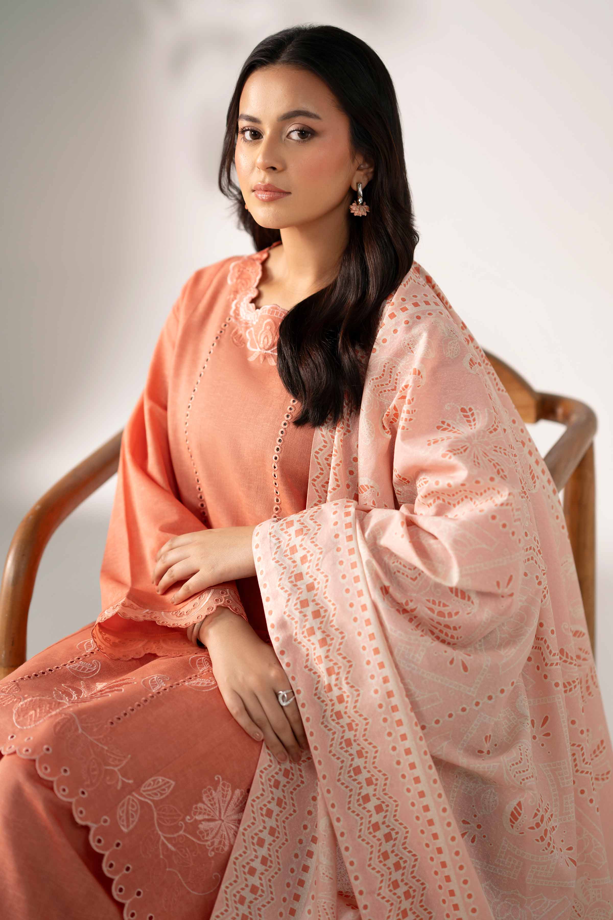 3 Piece - Printed Embroidered Suit - 42502956 for Women - Unstitched Collection | Nishat | Shop Online