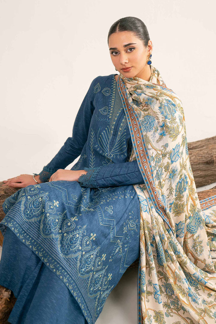 3 Piece - Digital Printed Embroidered Suit - 42502975 for Women - Unstitched Collection | Nishat | Shop Online