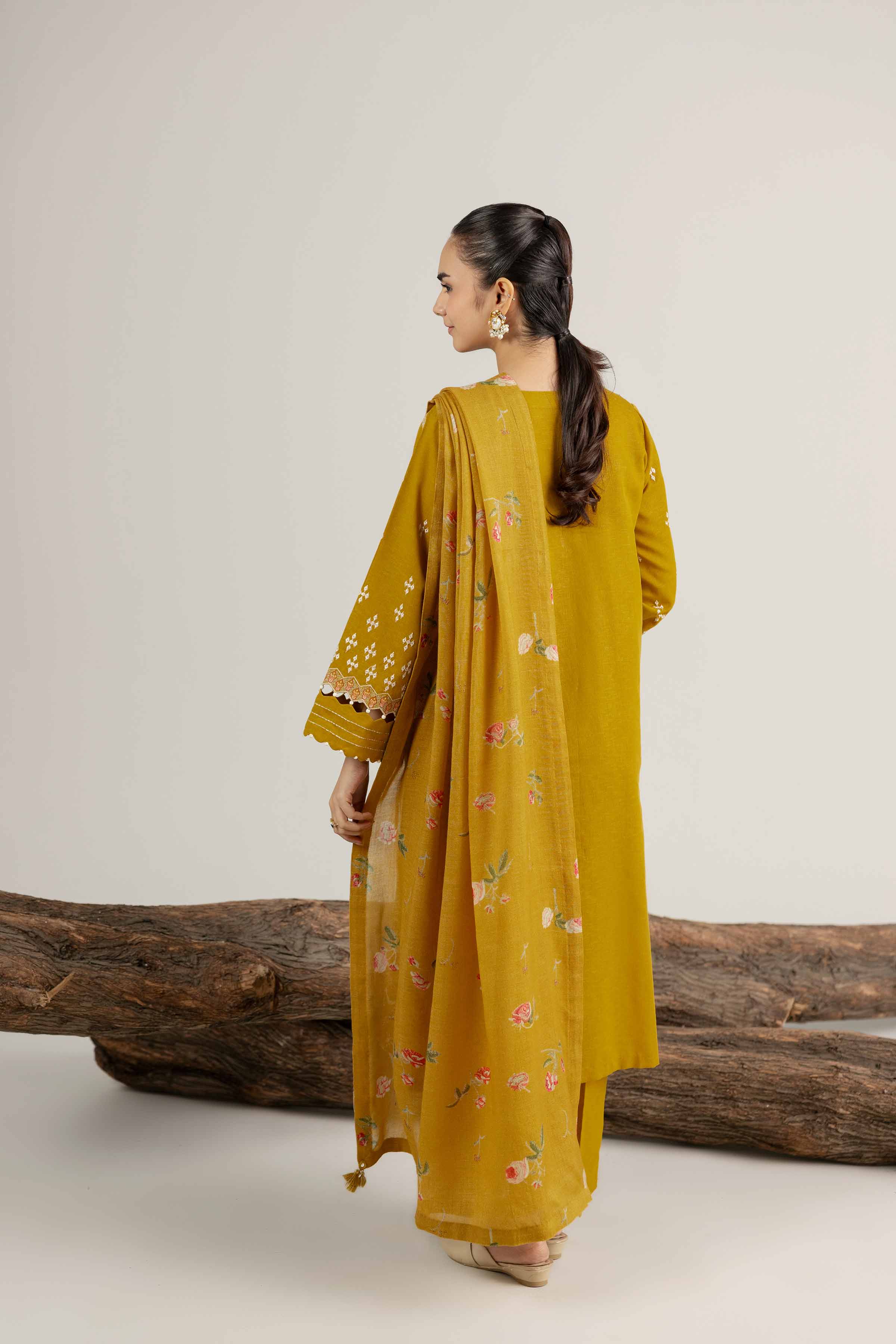 3 Piece - Digital Printed Embroidered Suit - 42502979 for Women - Unstitched Collection | Nishat | Shop Online